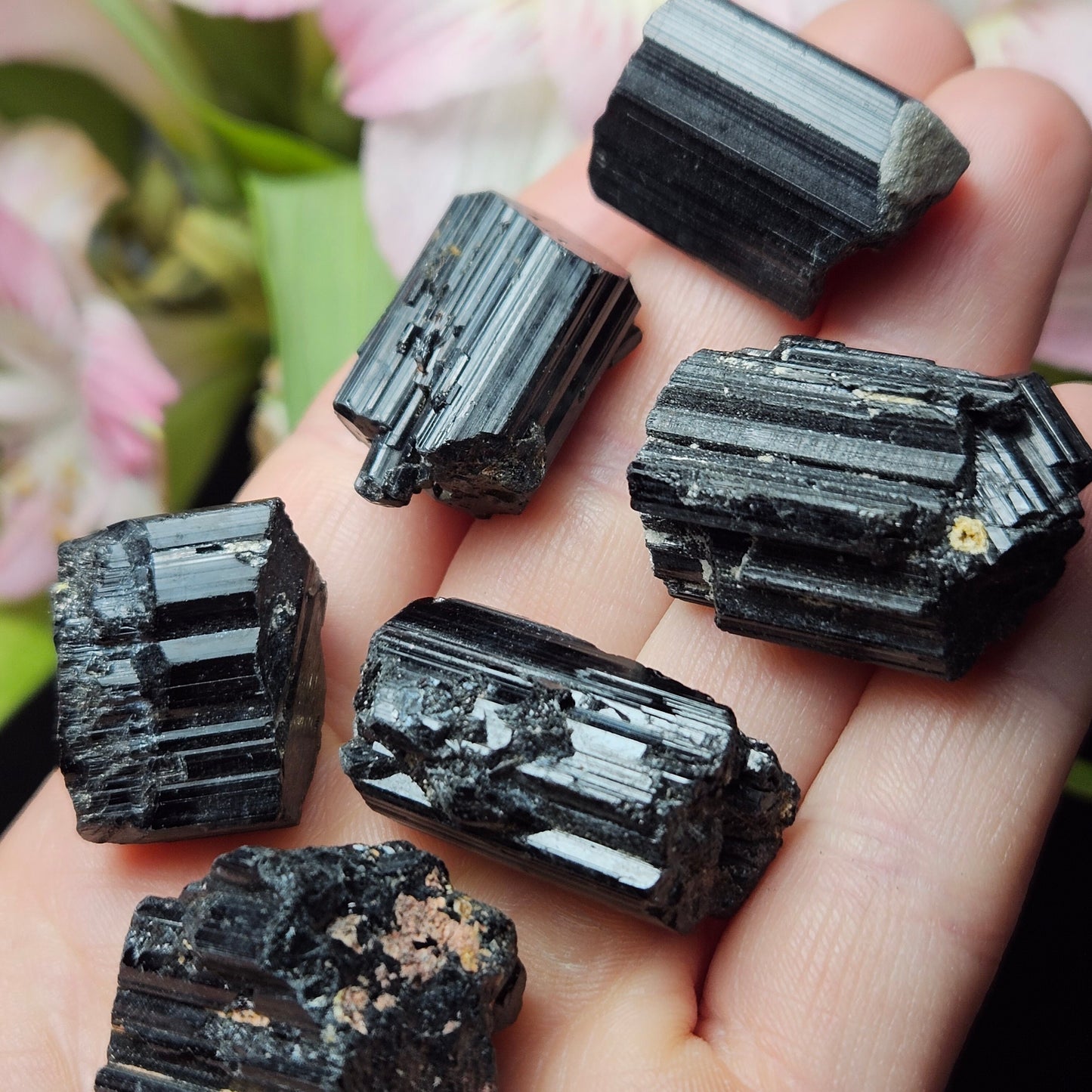 Raw Black Tourmaline Crystal