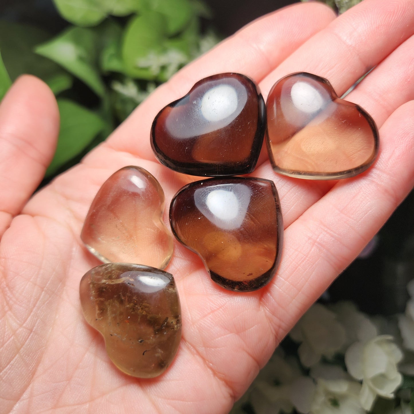 Smoky Quartz Heart