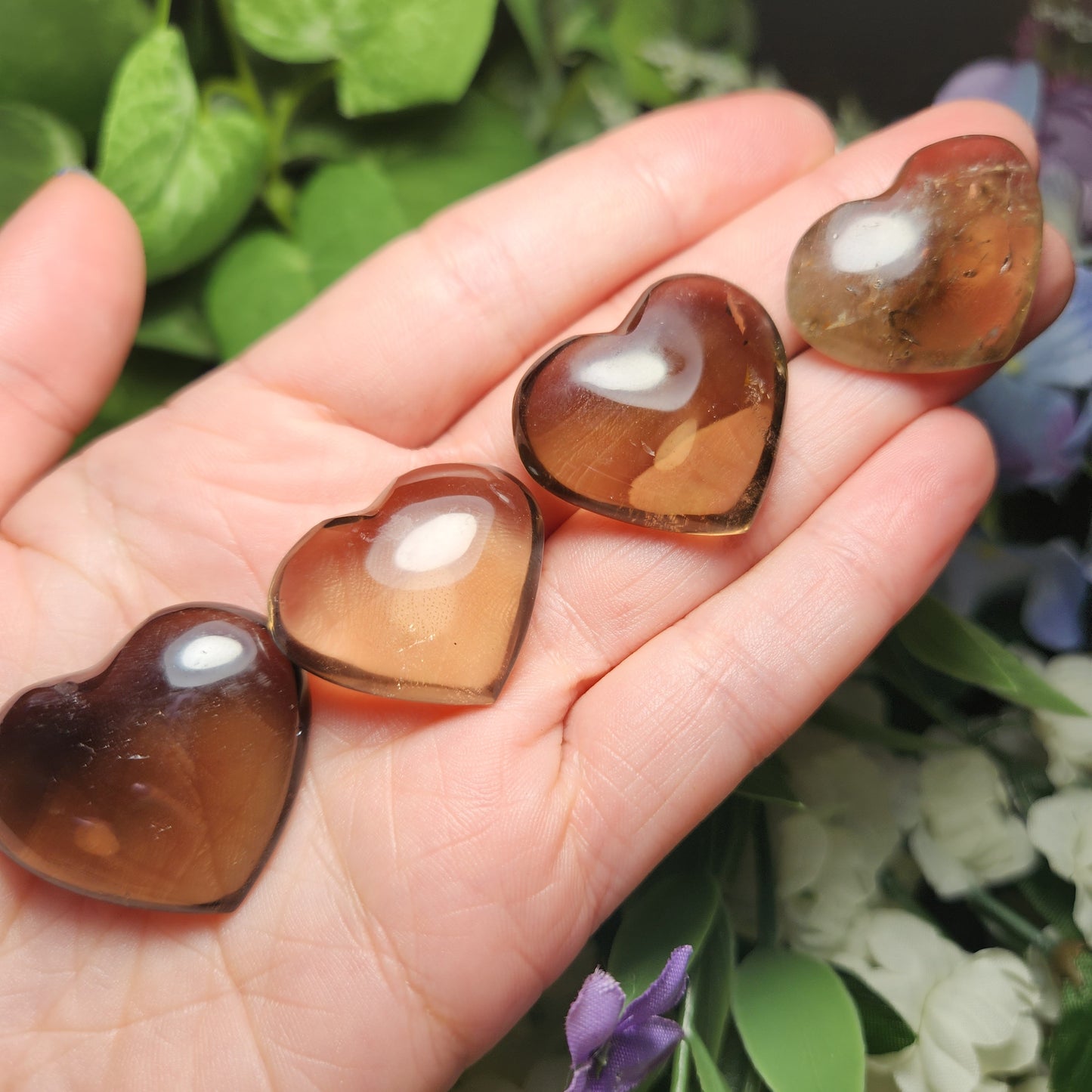 Smoky Quartz Heart