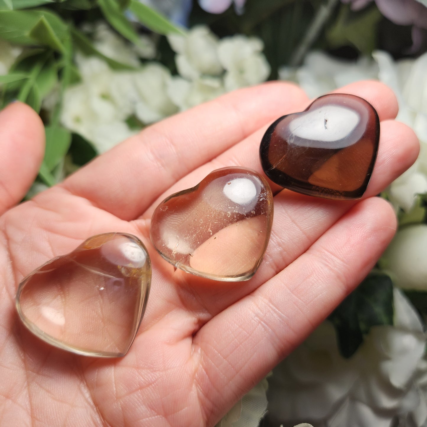 Smoky Quartz Heart