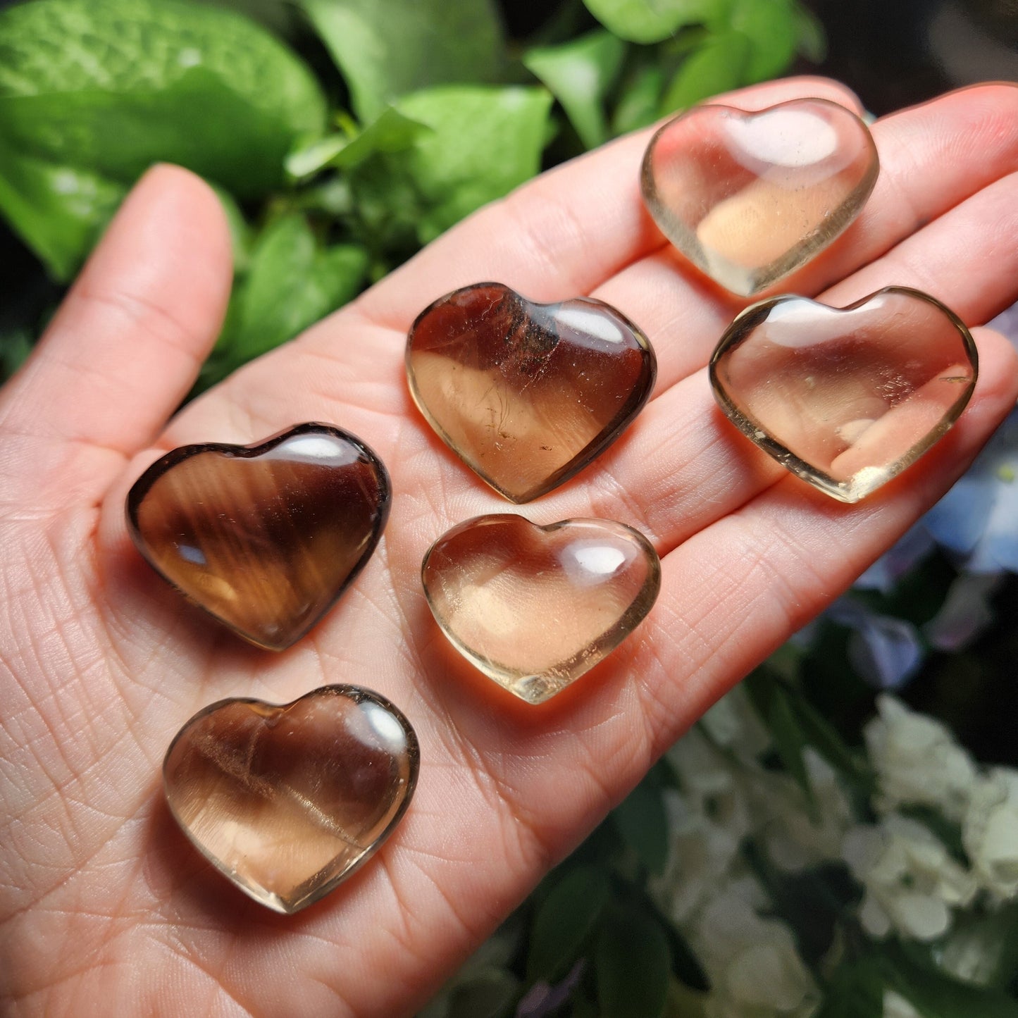 Smoky Quartz Heart