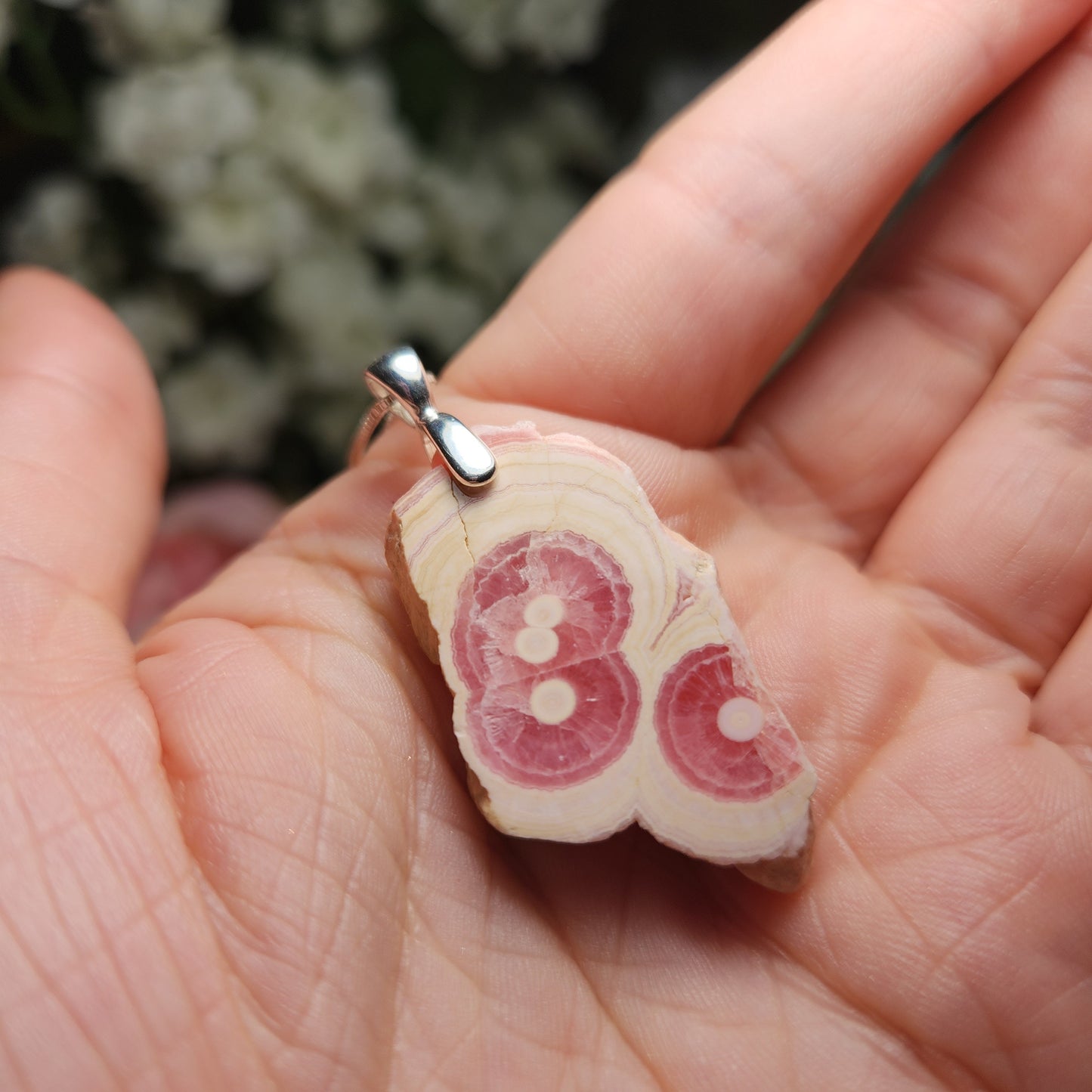 Rhodochrosite Pendant
