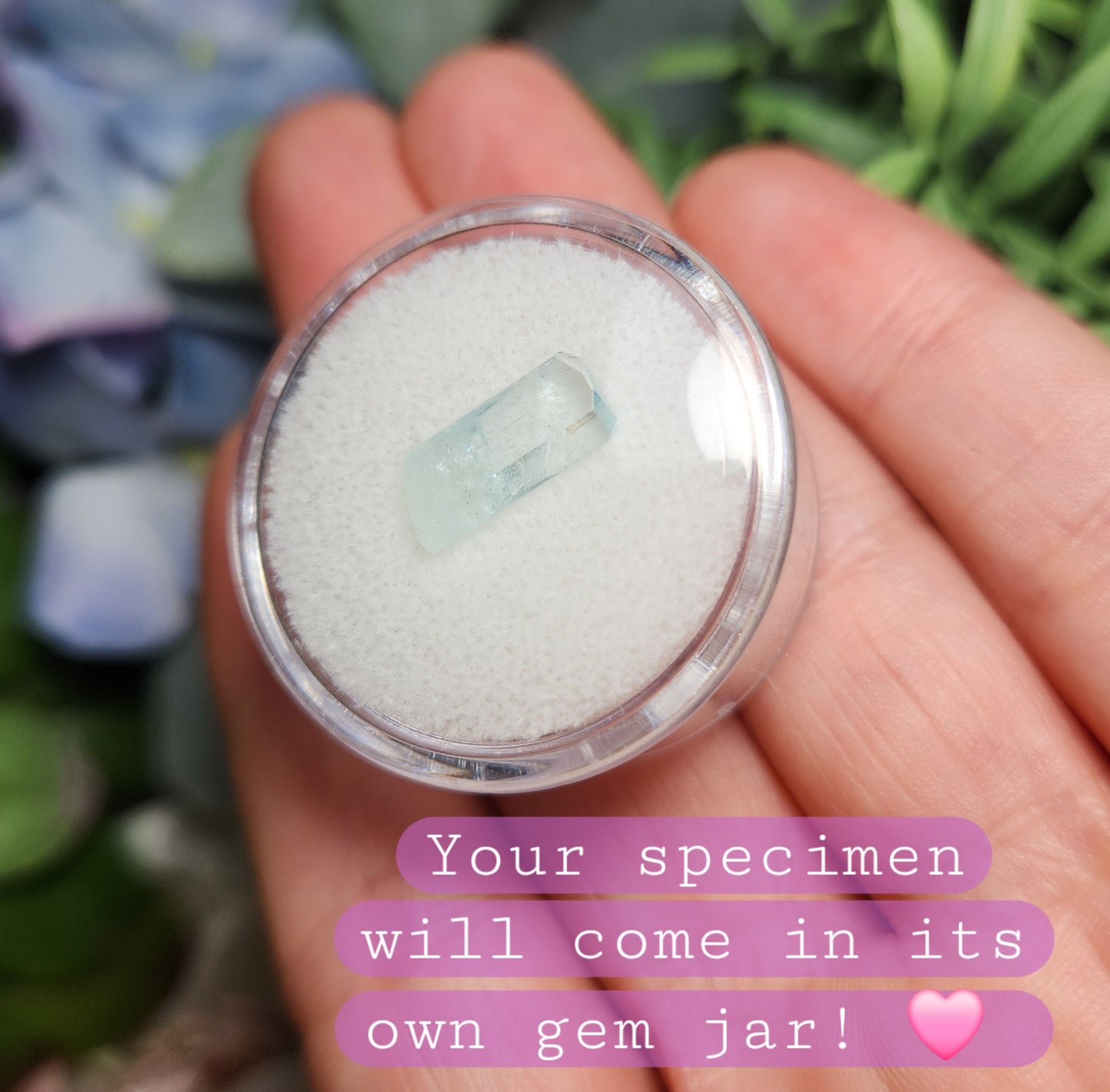 Terminated Aquamarine