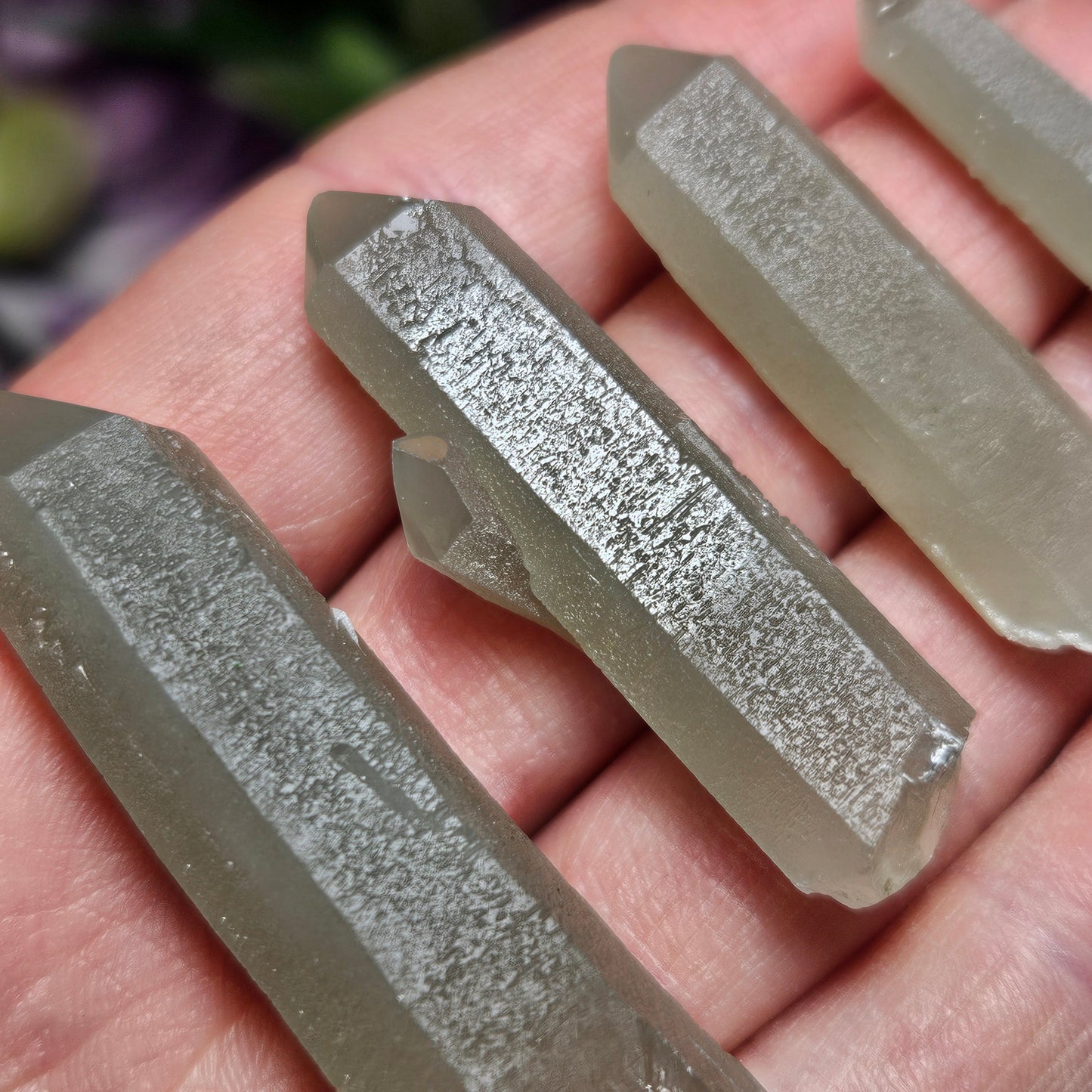 RARE Hedenbergite Quartz