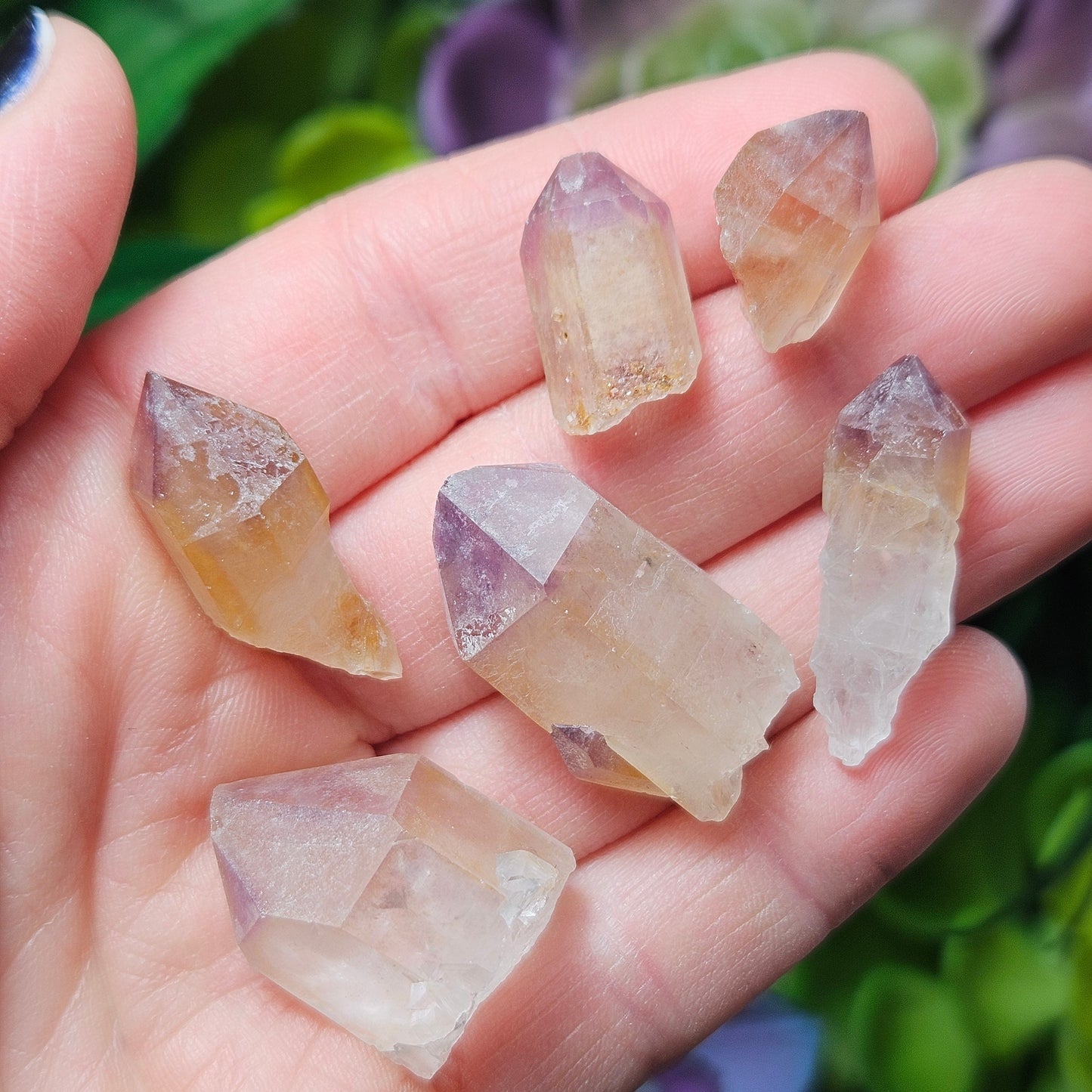 Purple Phantom Citrine Crystal