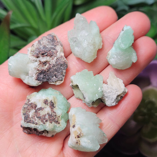 Green Apophyllite Crystal