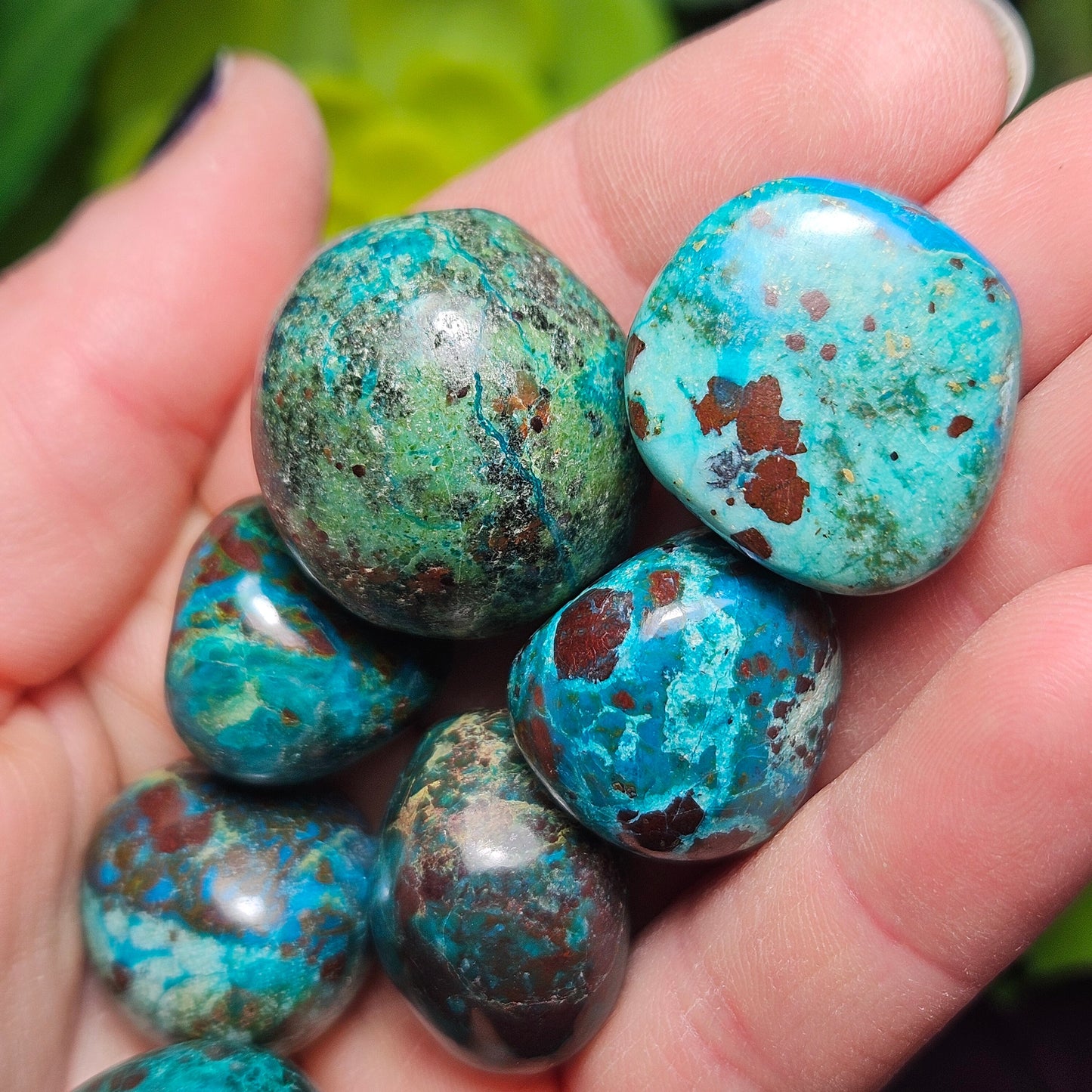 Chrysocolla & Cuprite Crystal