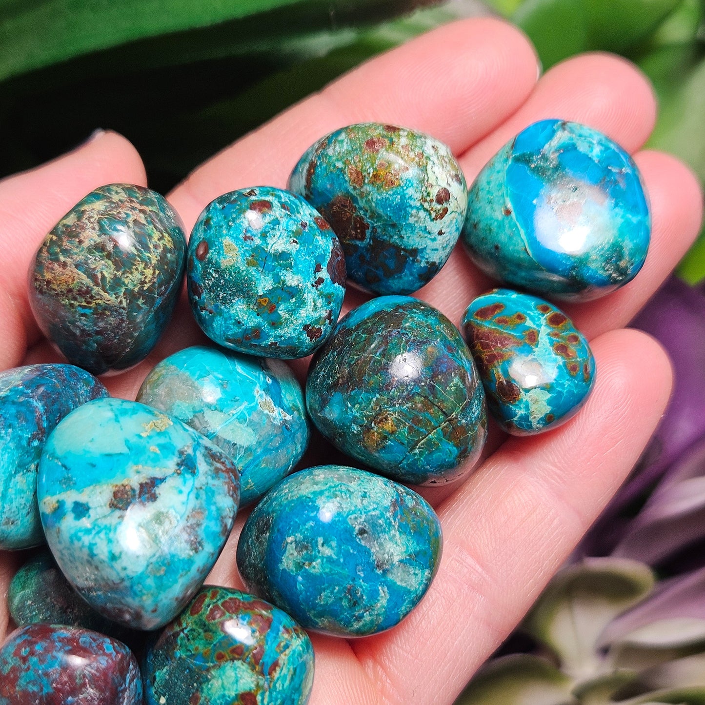 Chrysocolla & Cuprite Crystal