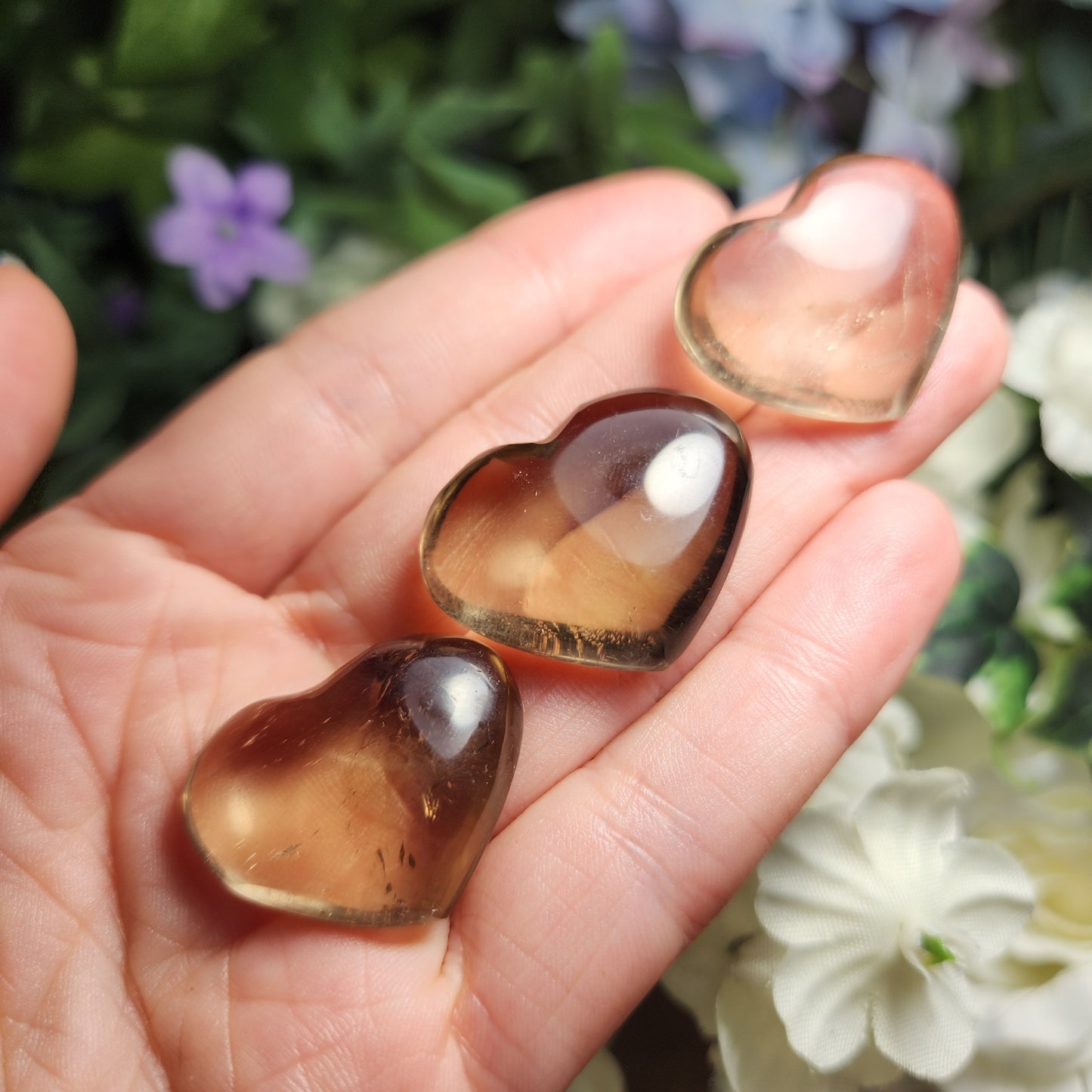 Smoky Quartz Heart