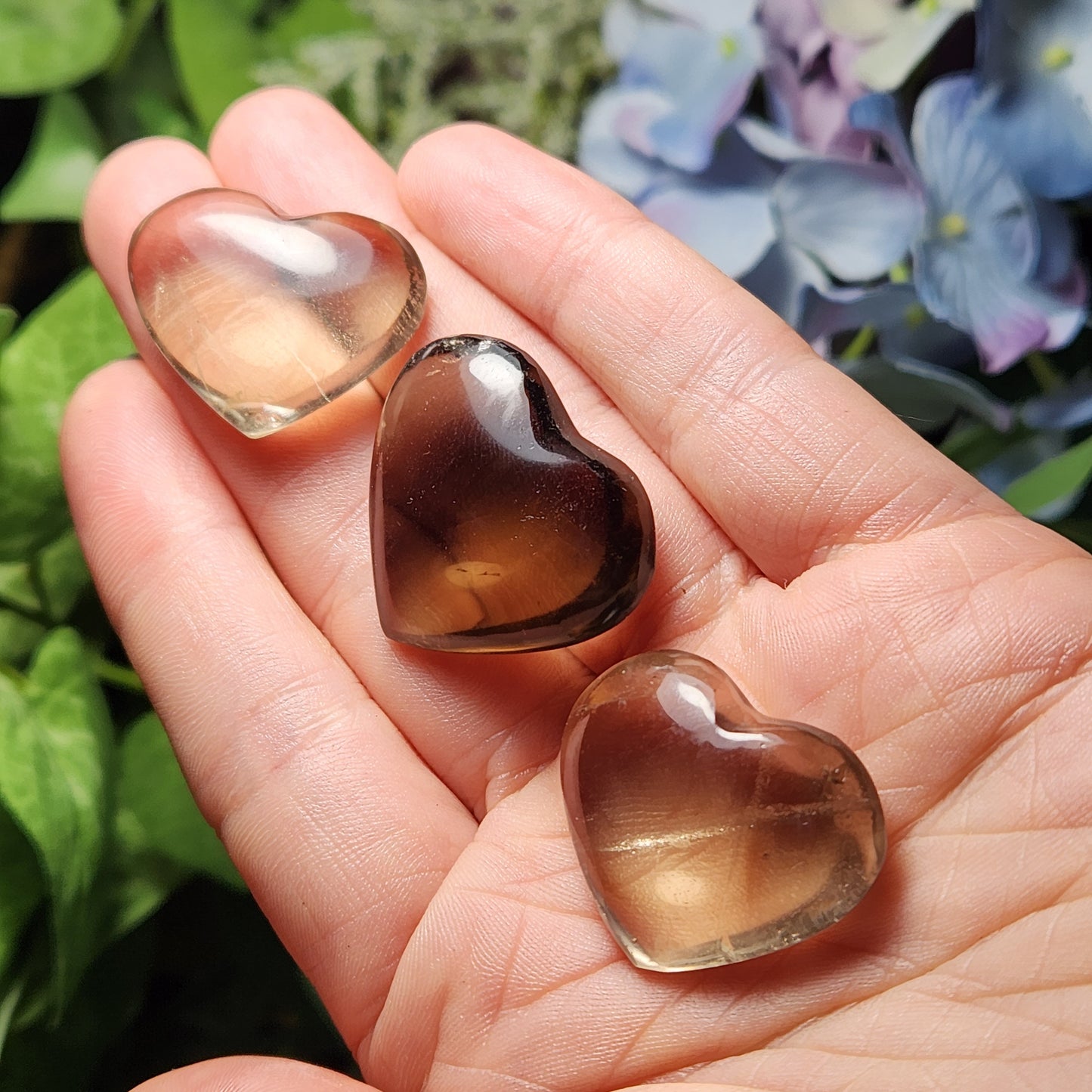 Smoky Quartz Heart