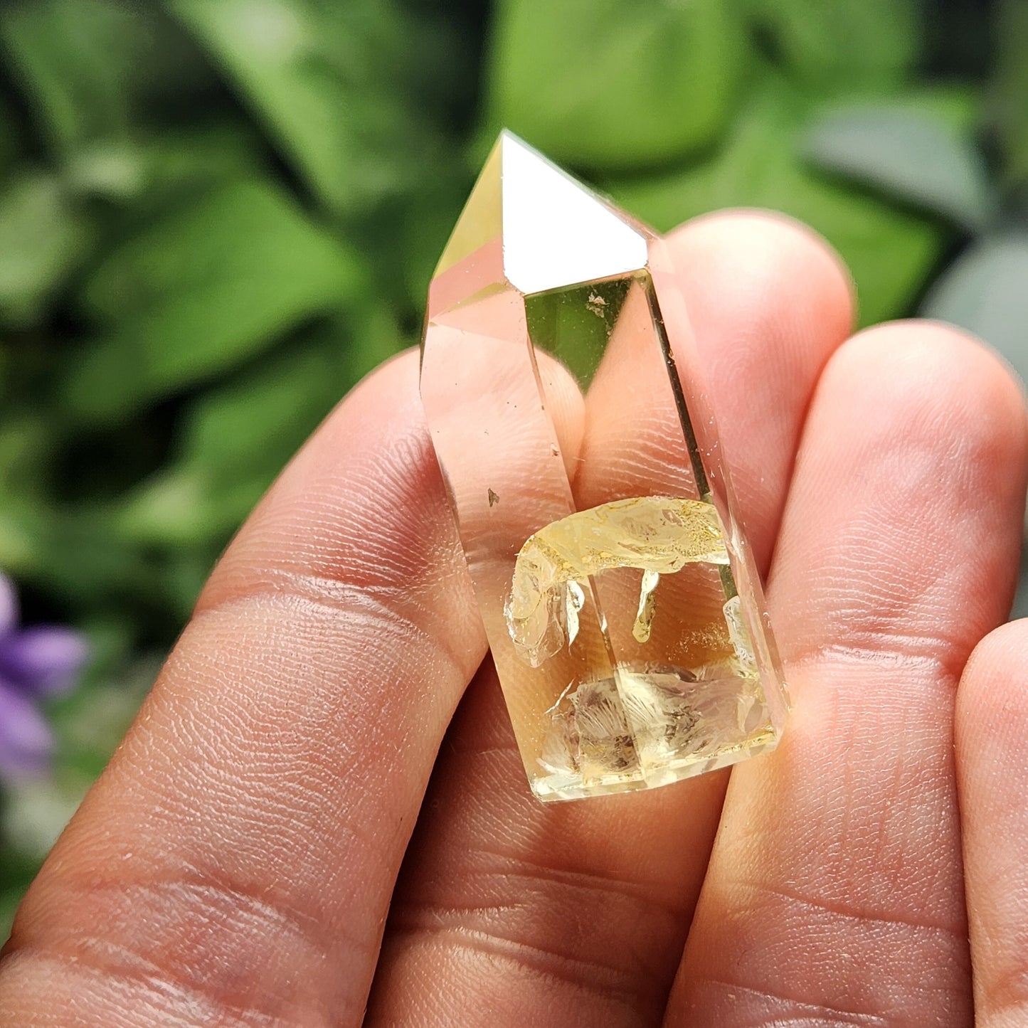 NATURAL Citrine Point