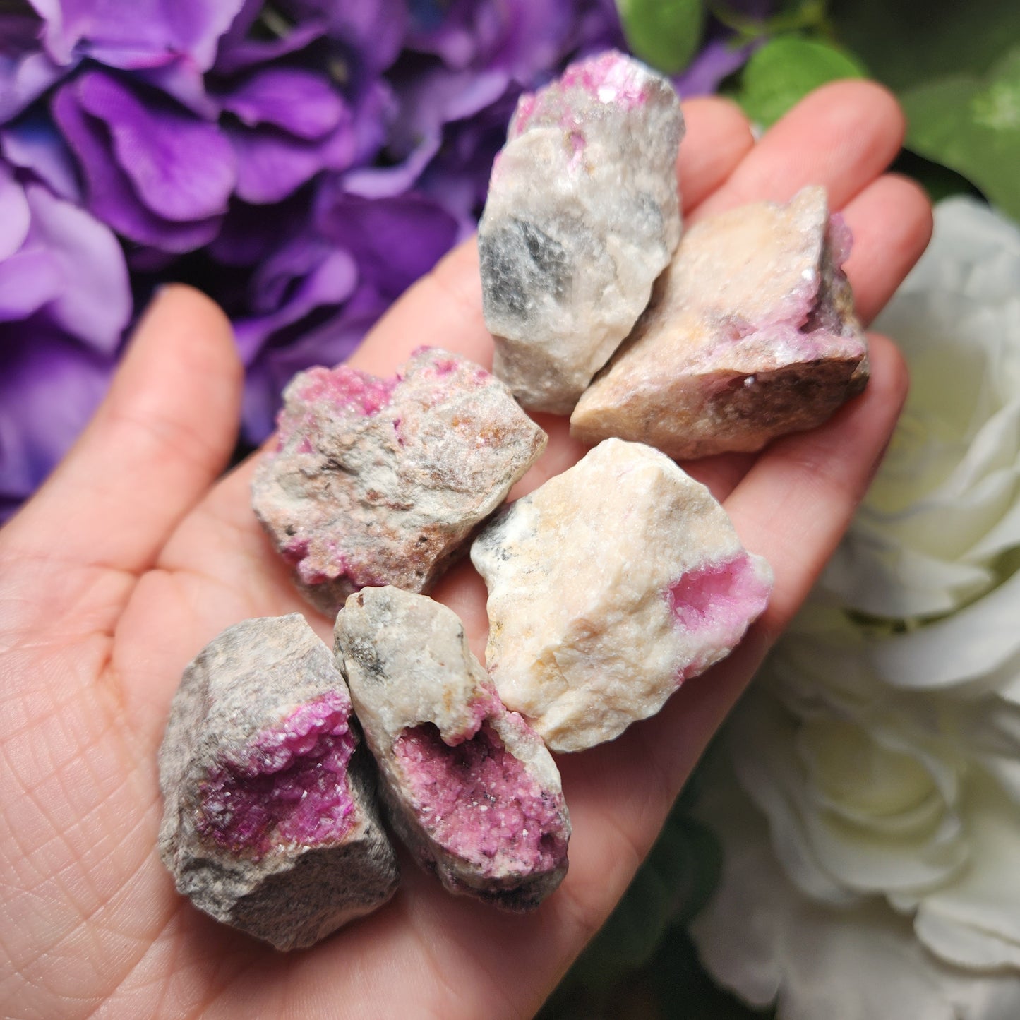 Raw Pink Calcite Crystal