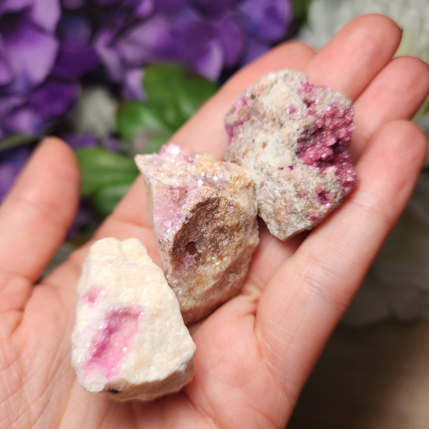 Raw Pink Calcite Crystal