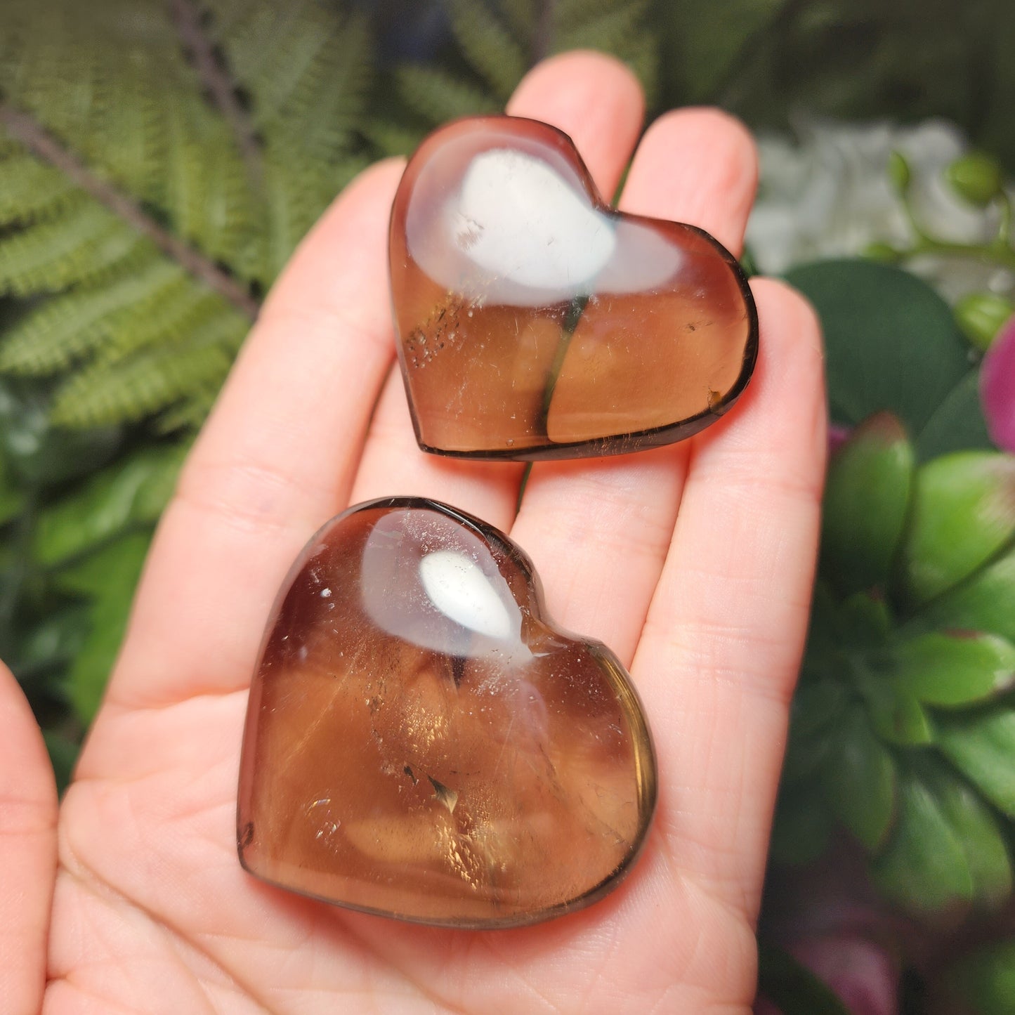 Smoky Quartz Heart