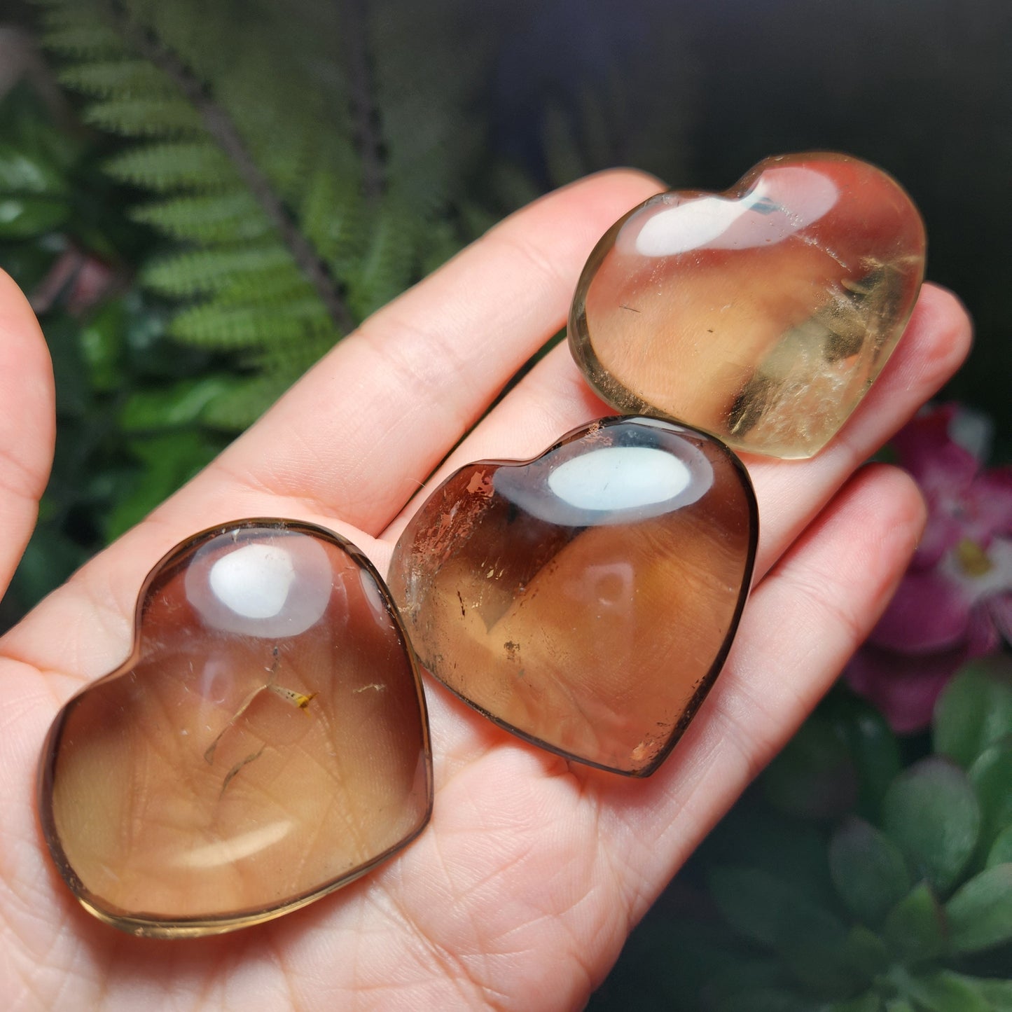 Smoky Quartz Heart