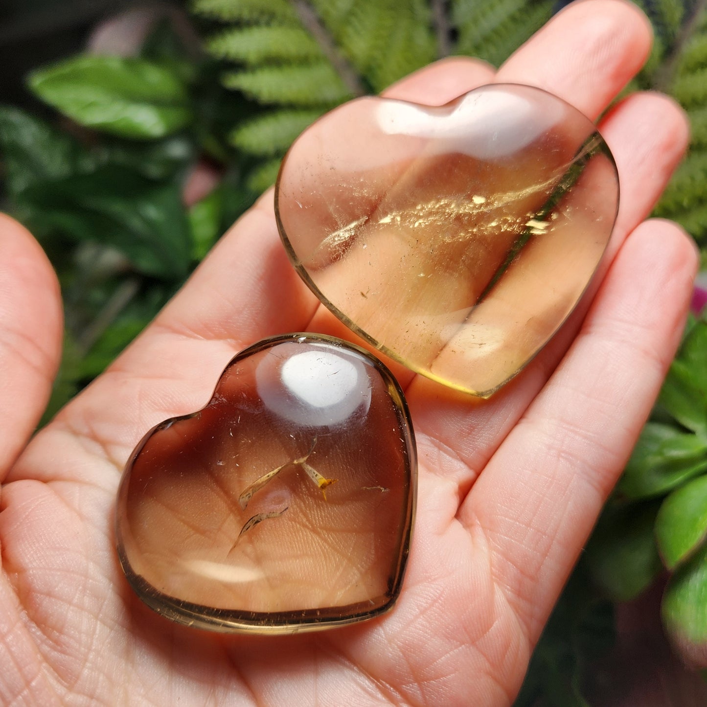 Smoky Quartz Heart