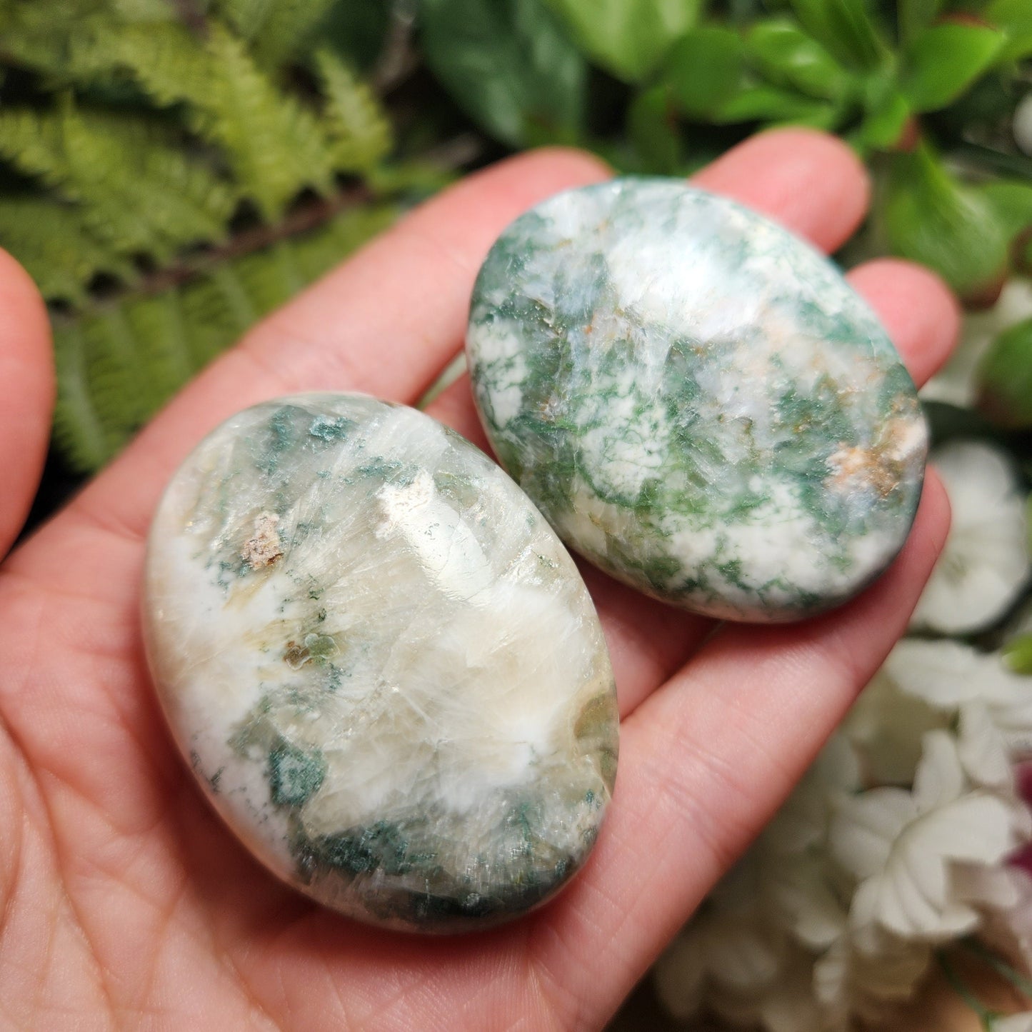 Stilbite & Green Heulandite