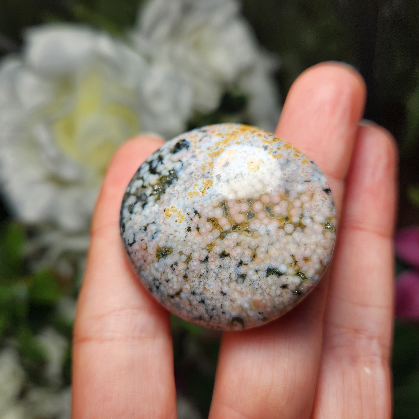 Ocean Jasper Palm Stone