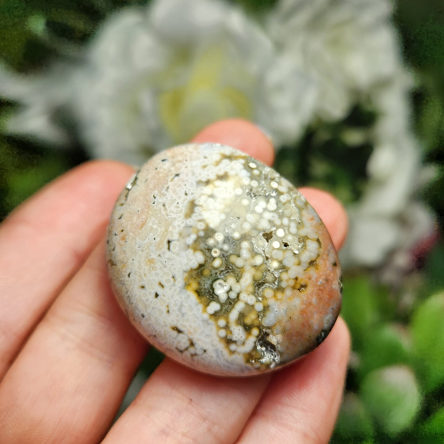 Ocean Jasper Palm Stone