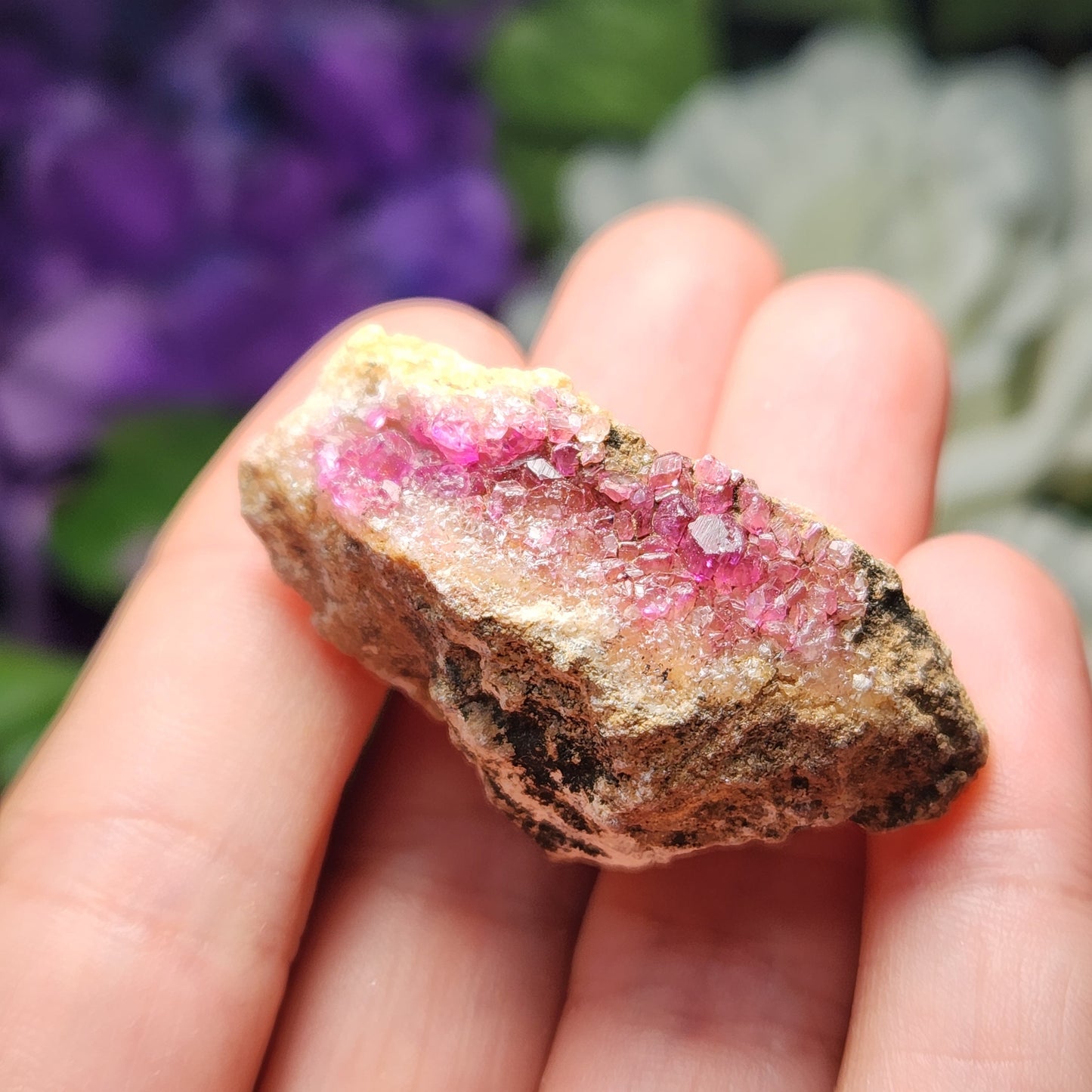 Raw Pink Calcite Crystal
