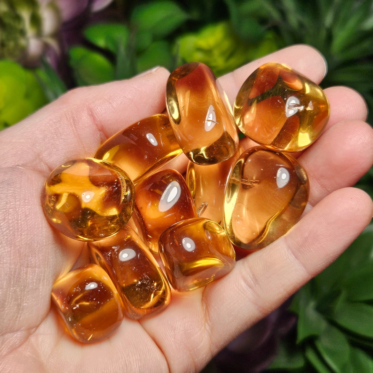 Orange Obsidian Crystal
