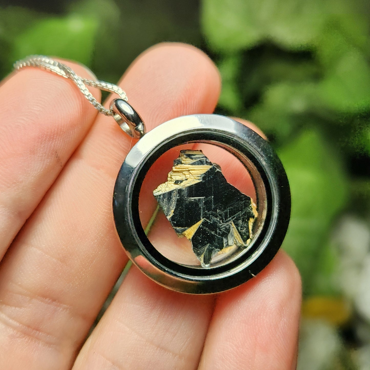 Hematite Rutile Pendant