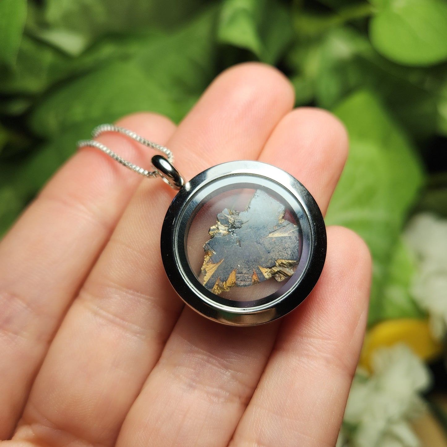 Hematite Rutile Pendant