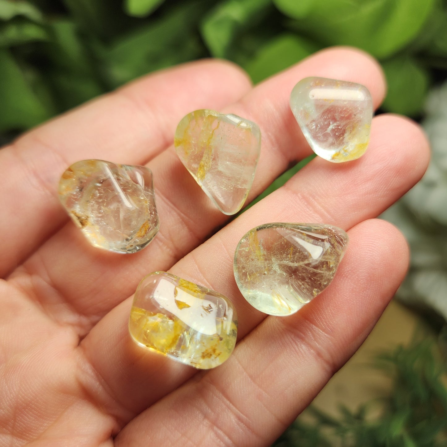 Polished Natural Topaz Crystal