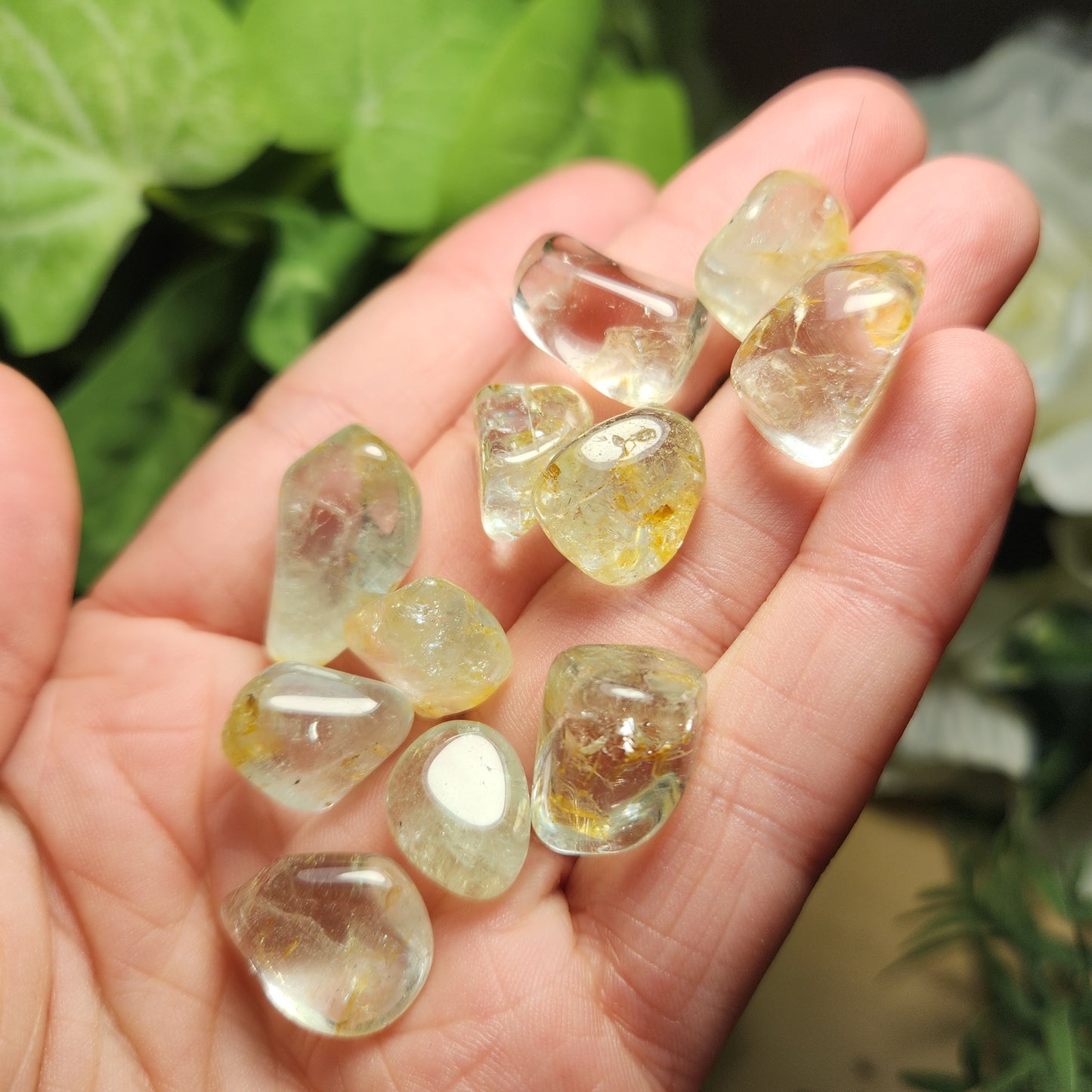 Polished Natural Topaz Crystal