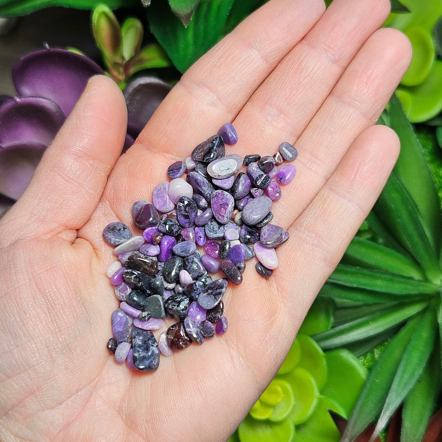Sugilite Crystal Chips