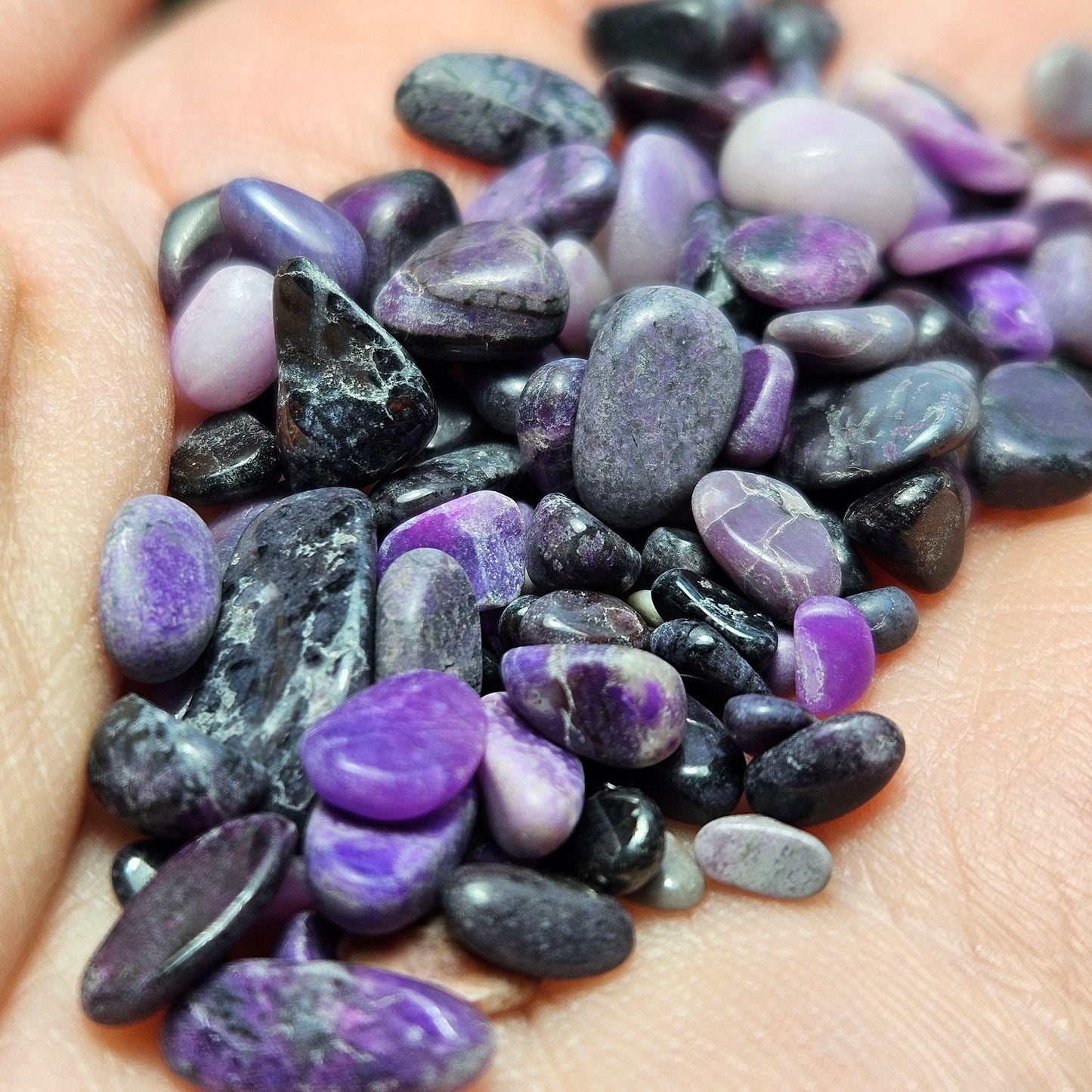 Sugilite Crystal Chips