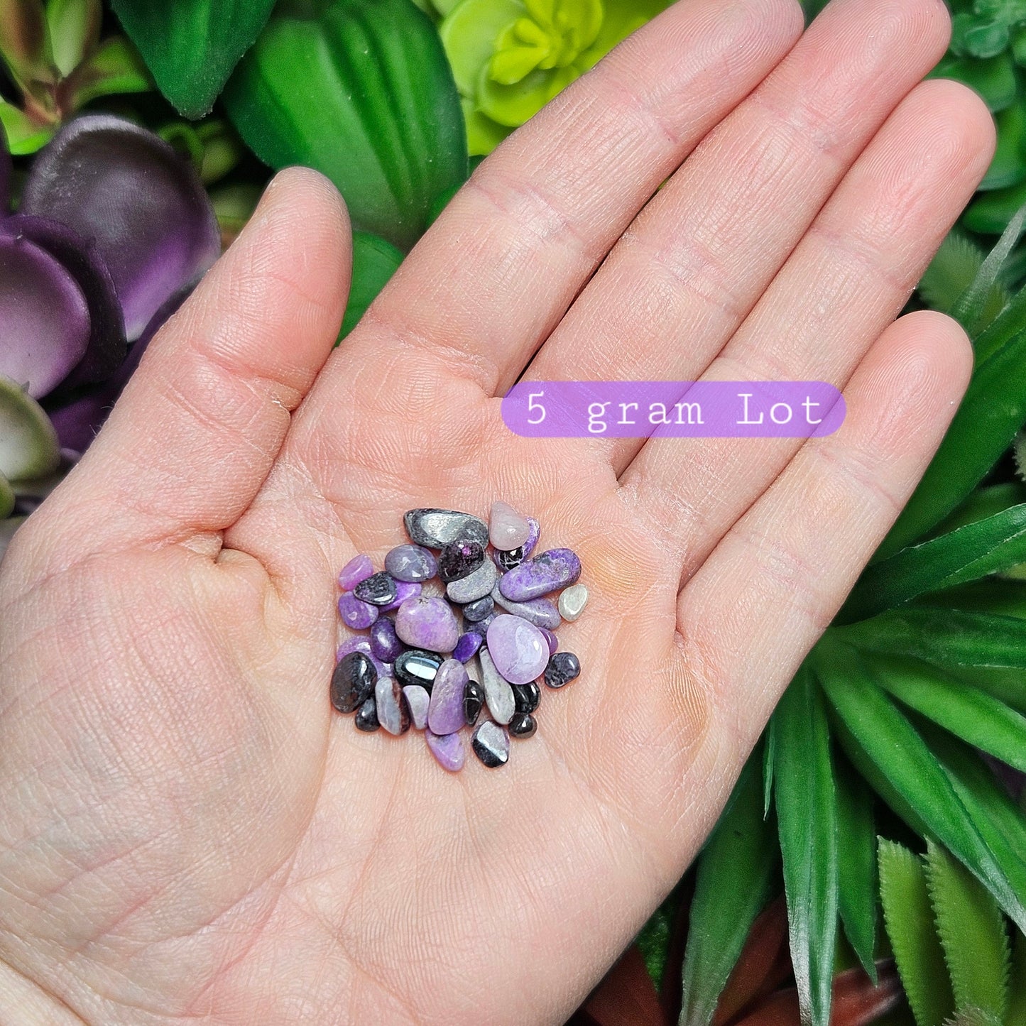 Sugilite Crystal Chips