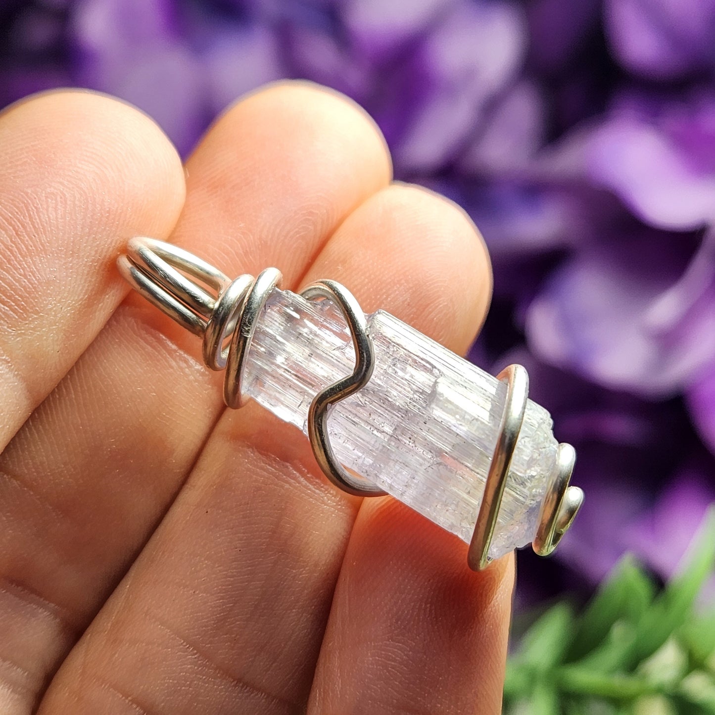 Lavender Tanzanite Pendant