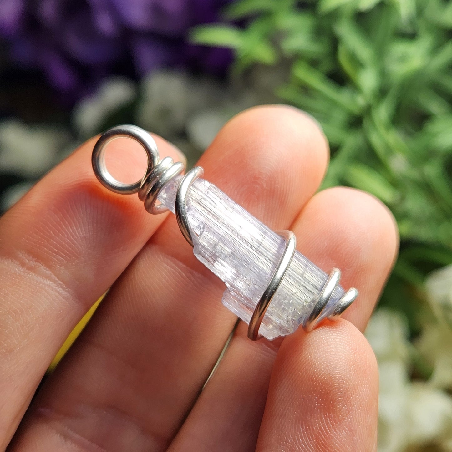 Lavender Tanzanite Pendant