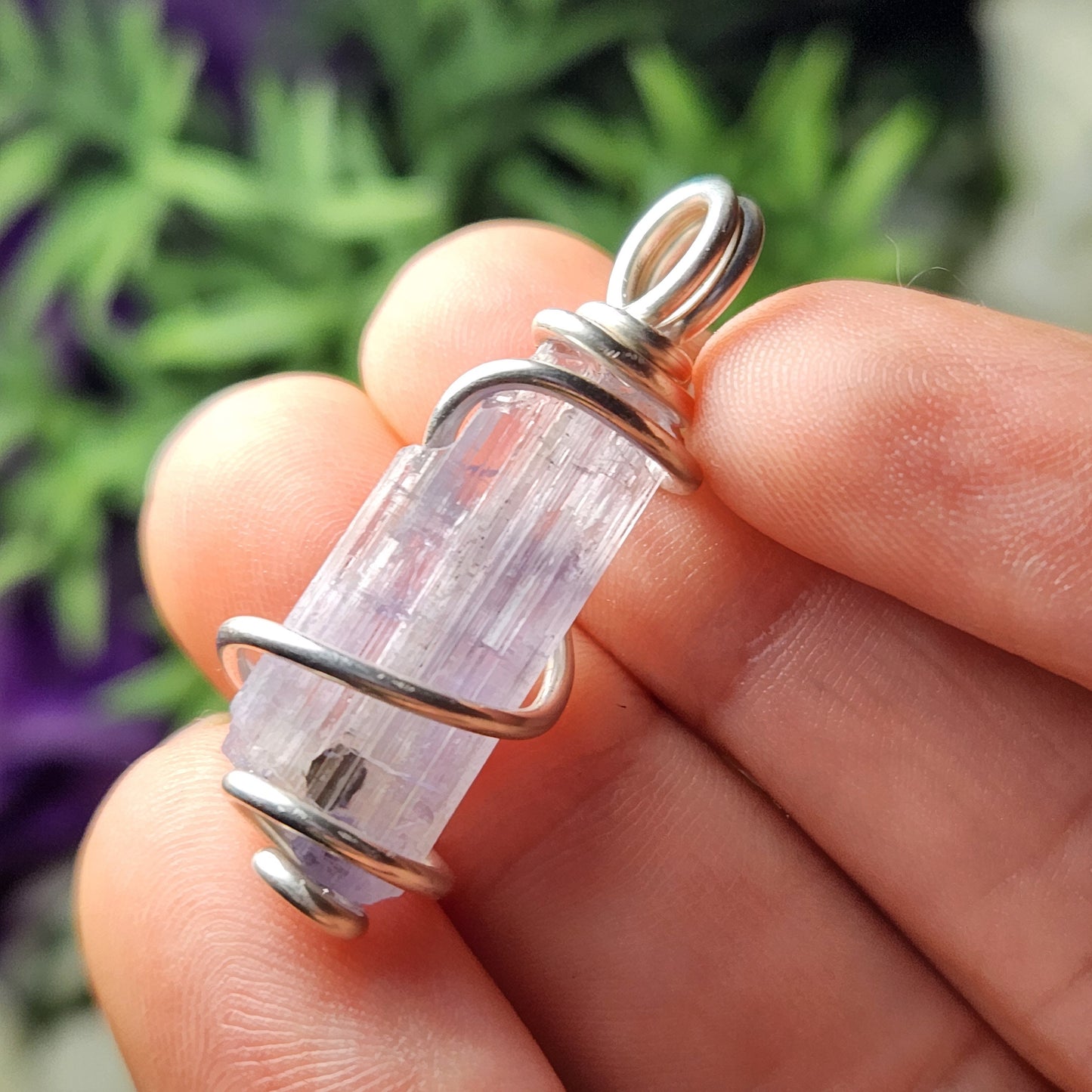 Lavender Tanzanite Pendant