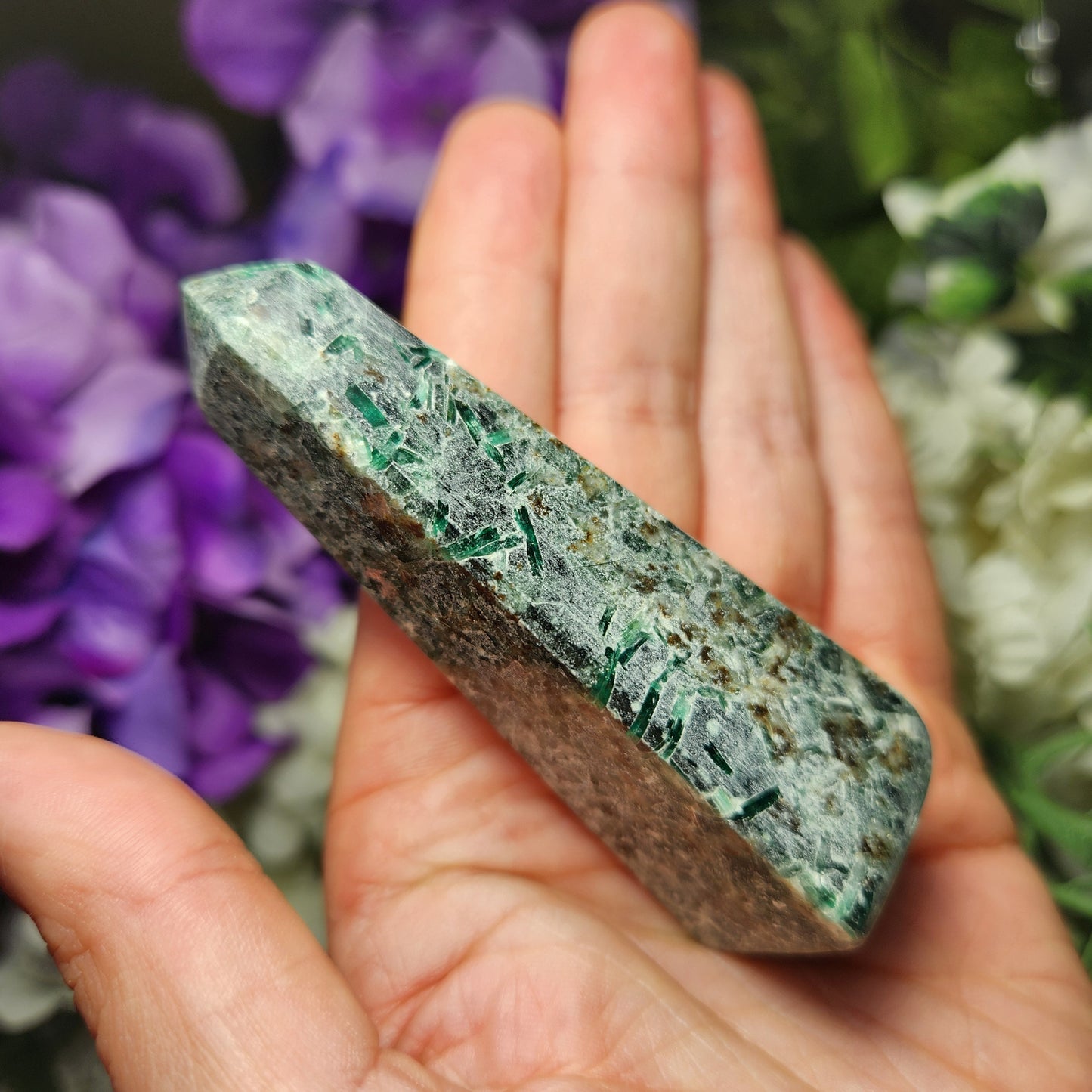 Green Kyanite Tower