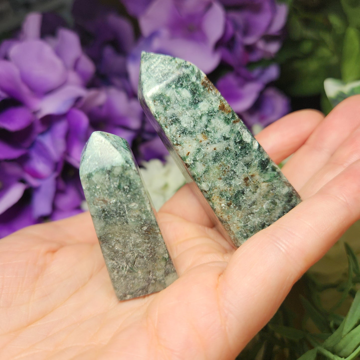 Green Kyanite Tower