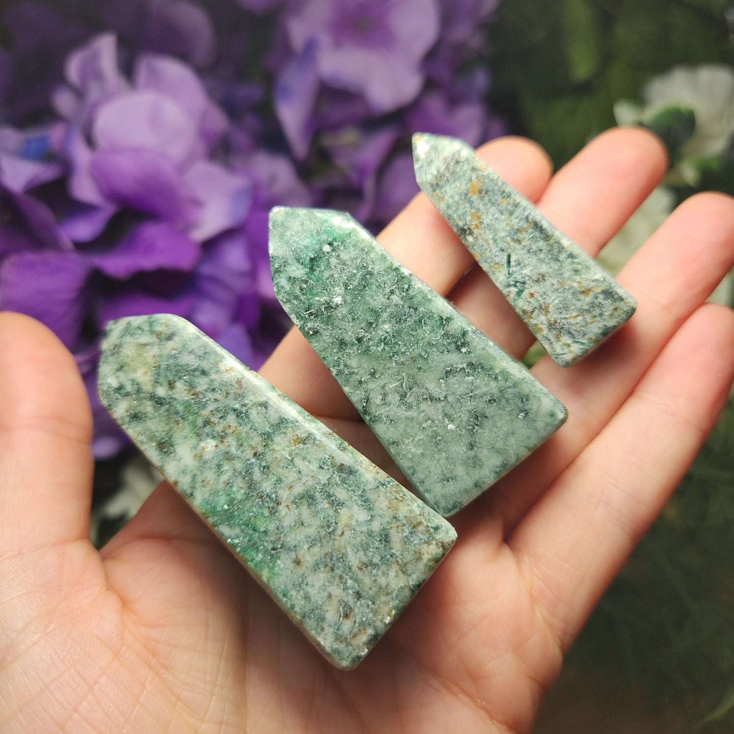 Green Kyanite Tower