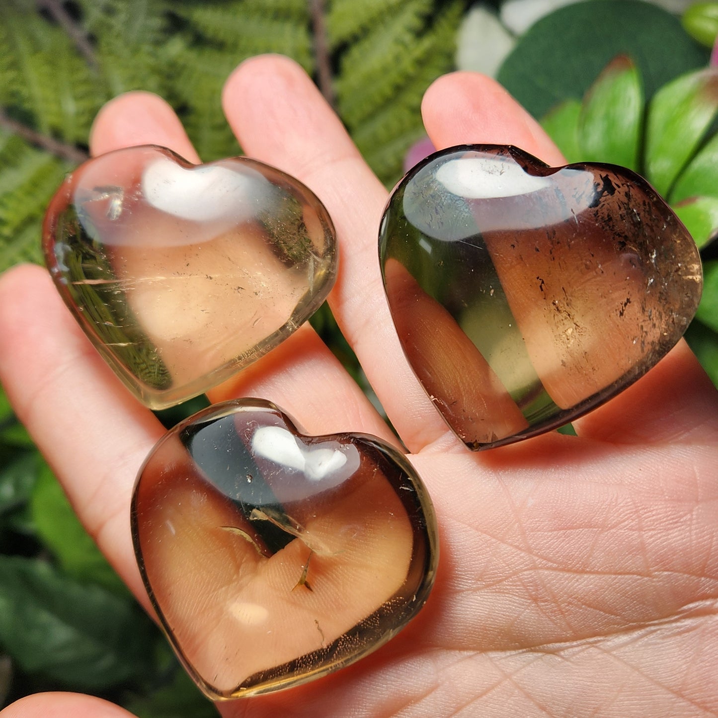 Smoky Quartz Heart