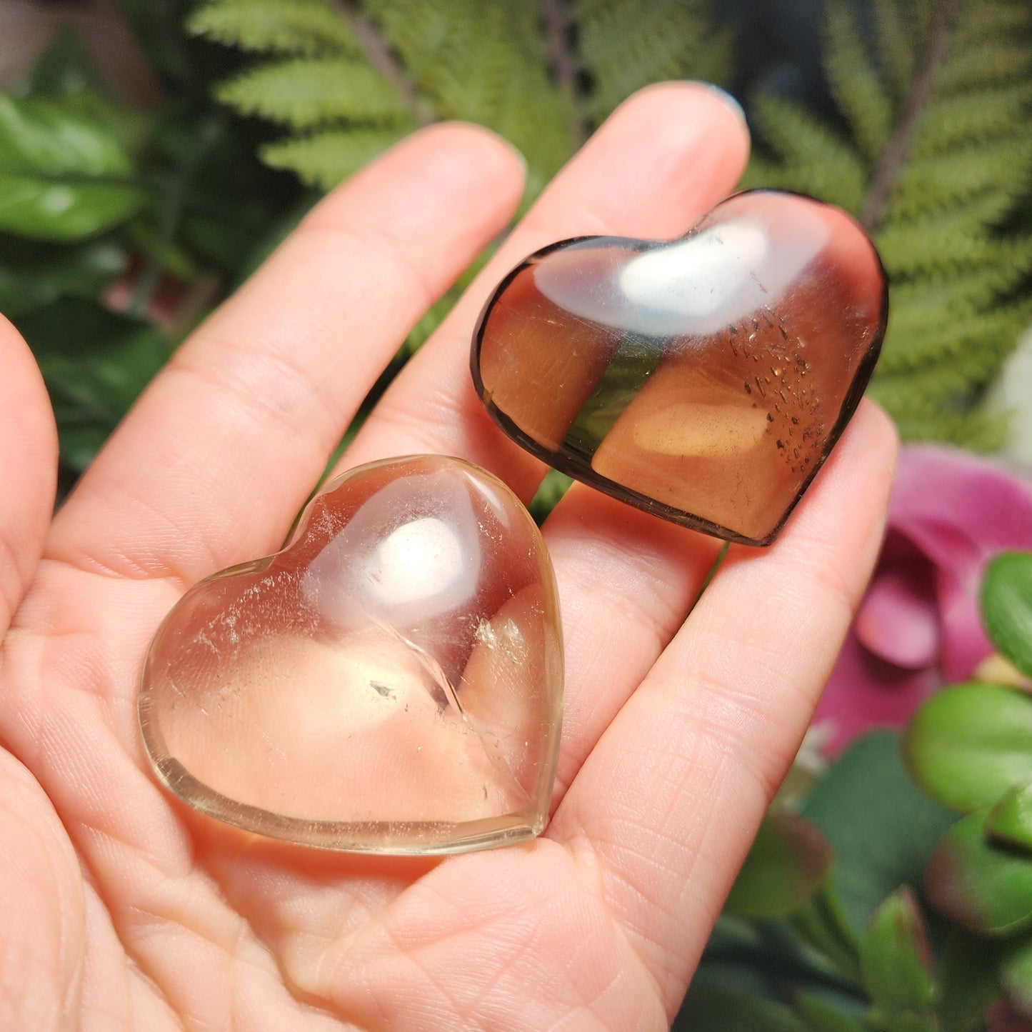 Smoky Quartz Heart