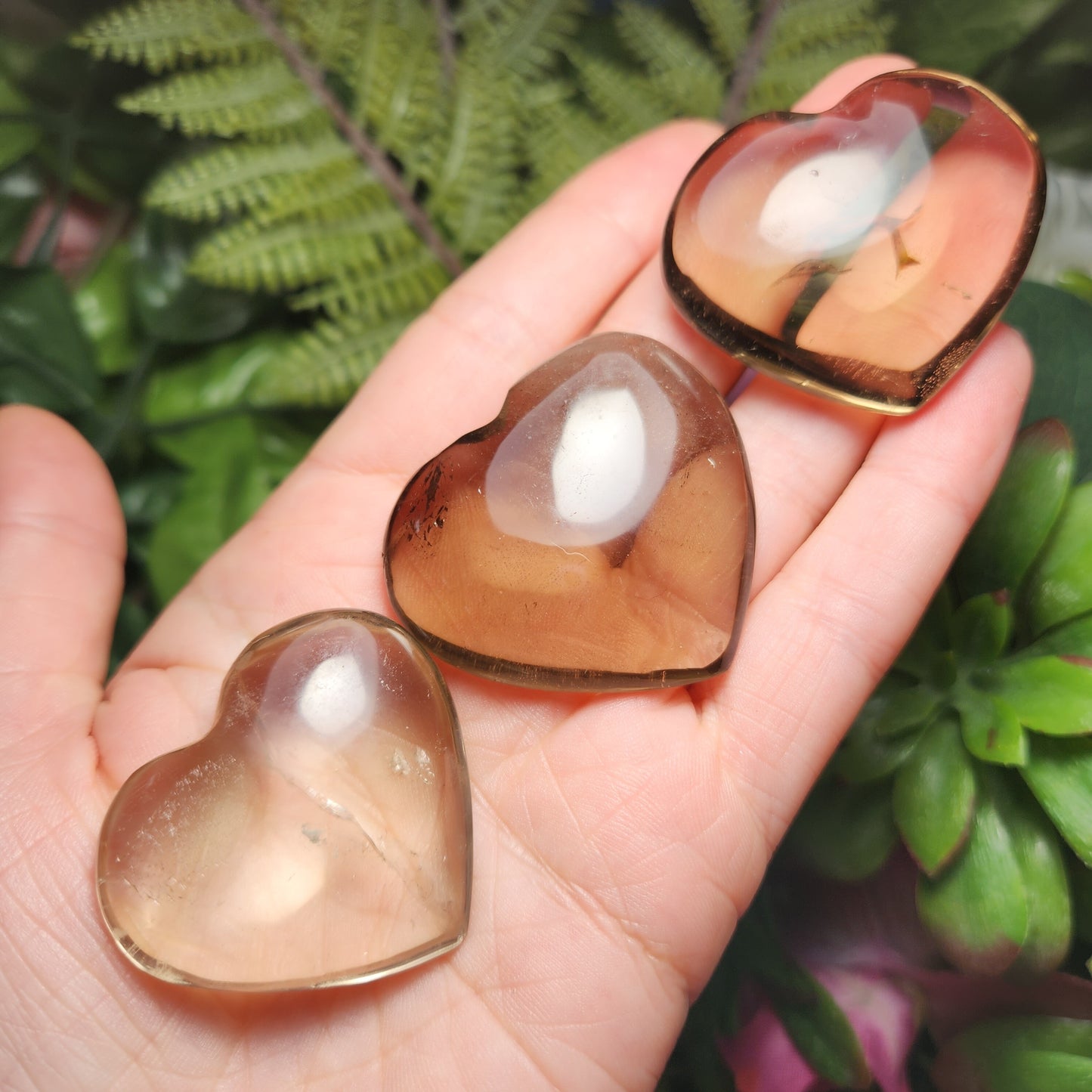 Smoky Quartz Heart
