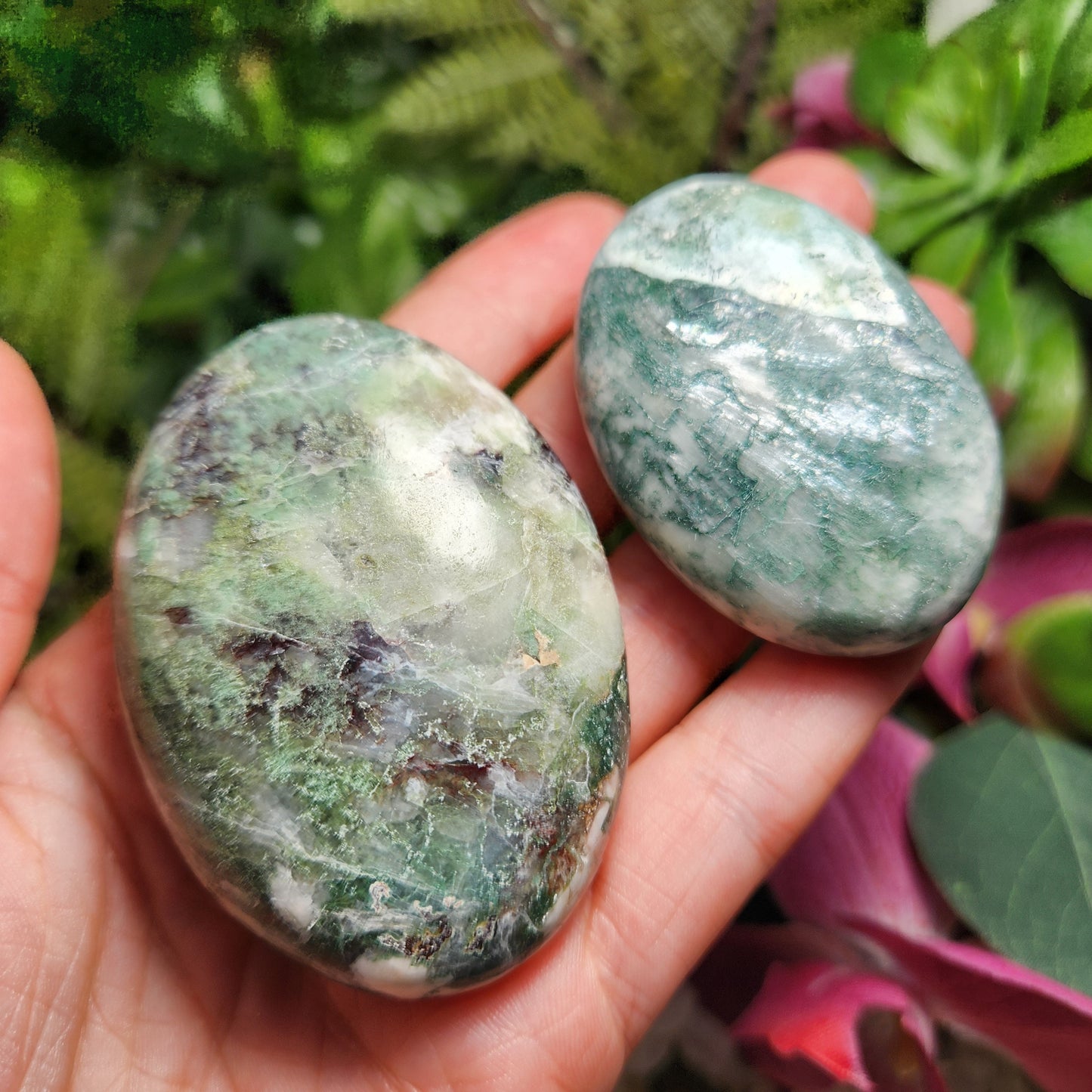 Stilbite & Green Heulandite