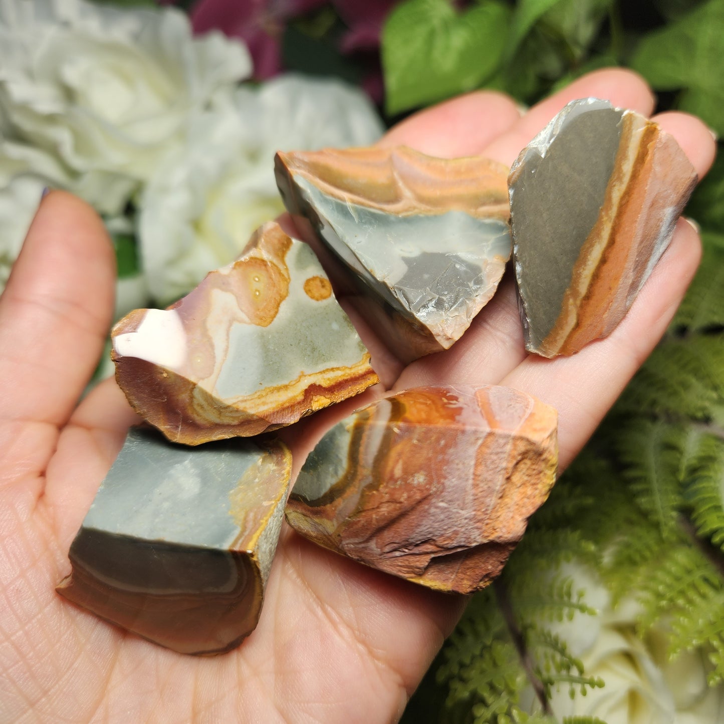 Polychrome Jasper Stone