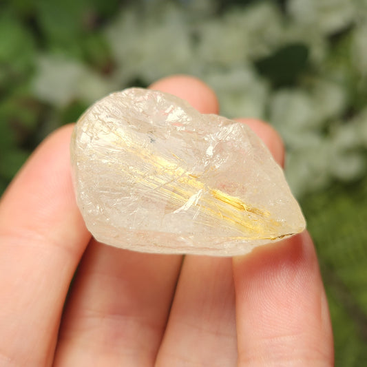 Raw Rutilated Quartz
