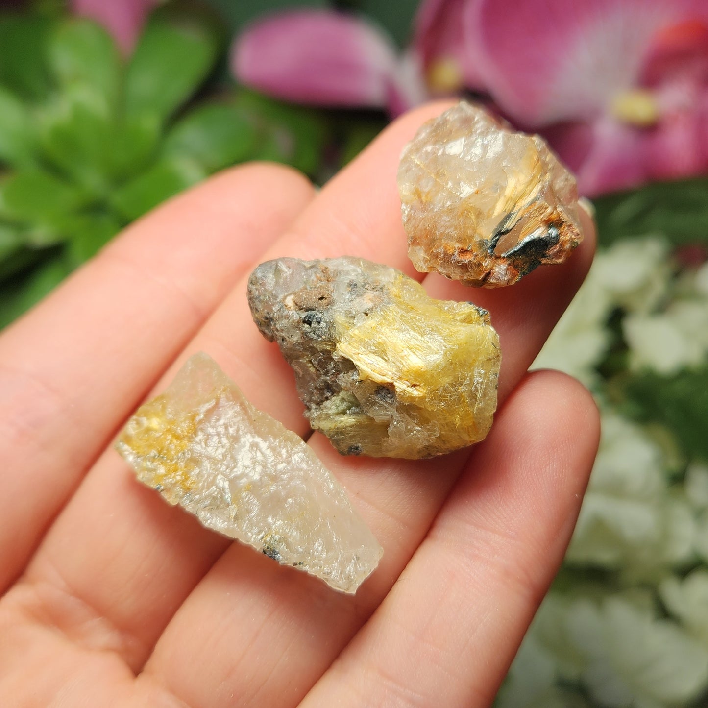 Golden Rutilated Quartz