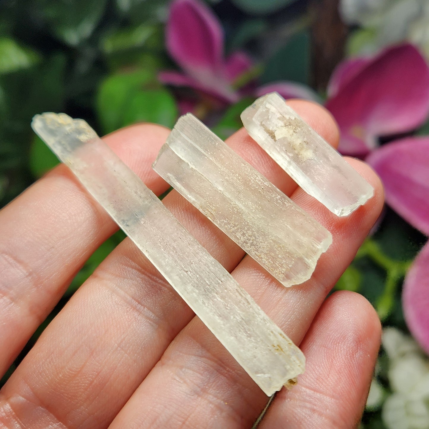 Clear Kunzite Crystal Blade