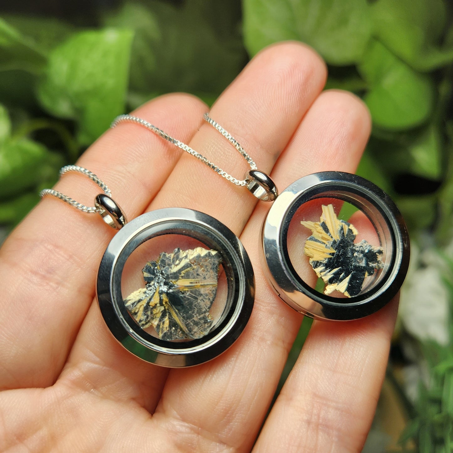 Hematite Rutile Pendant