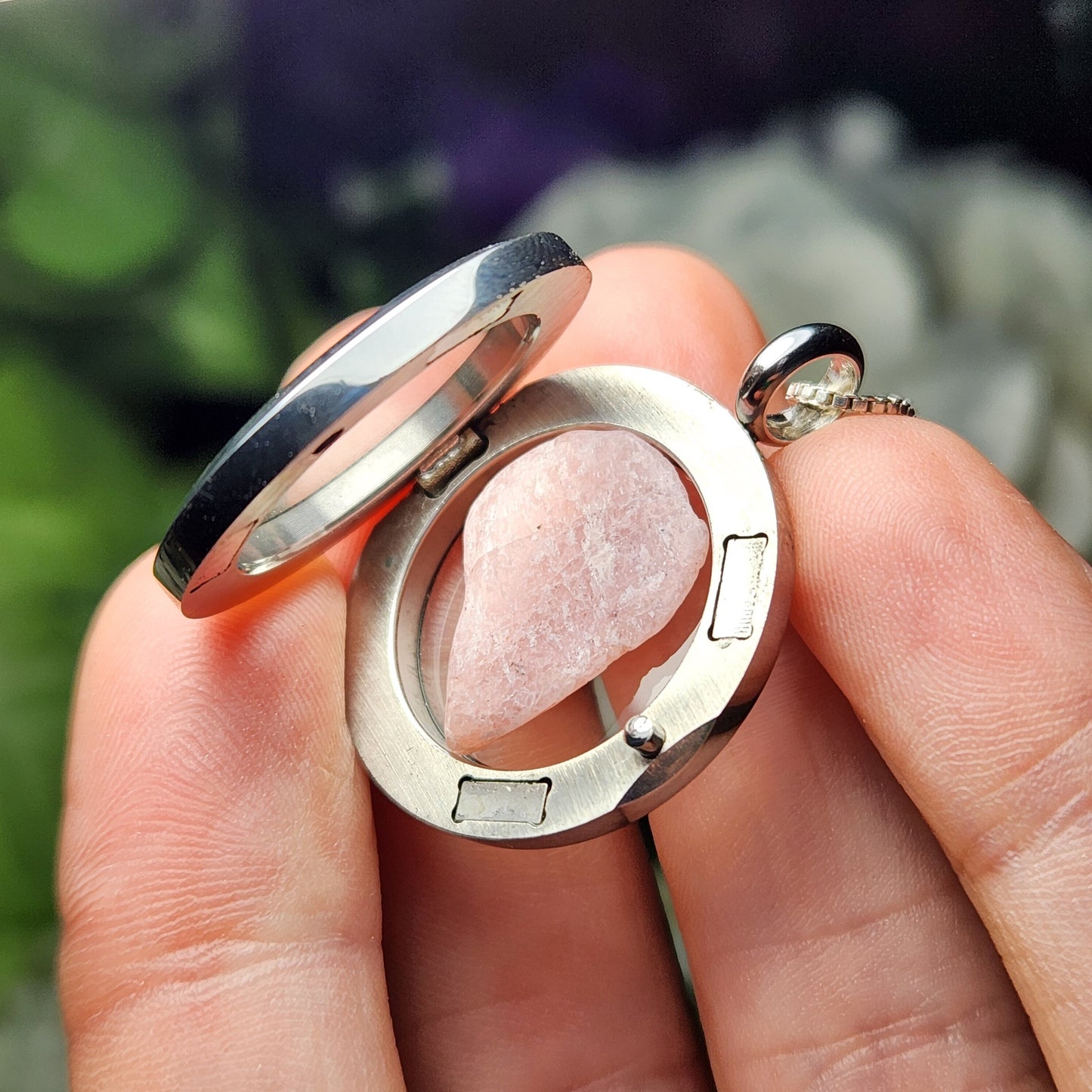 Pink Petalite Pendant