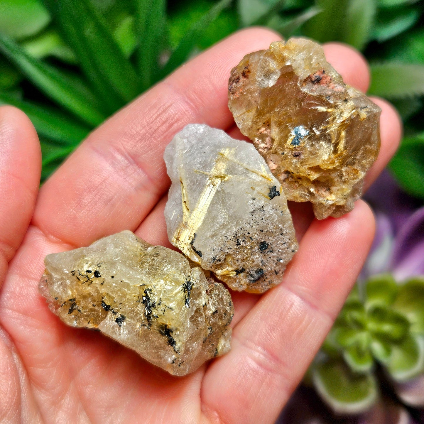 Golden Rutilated Quartz