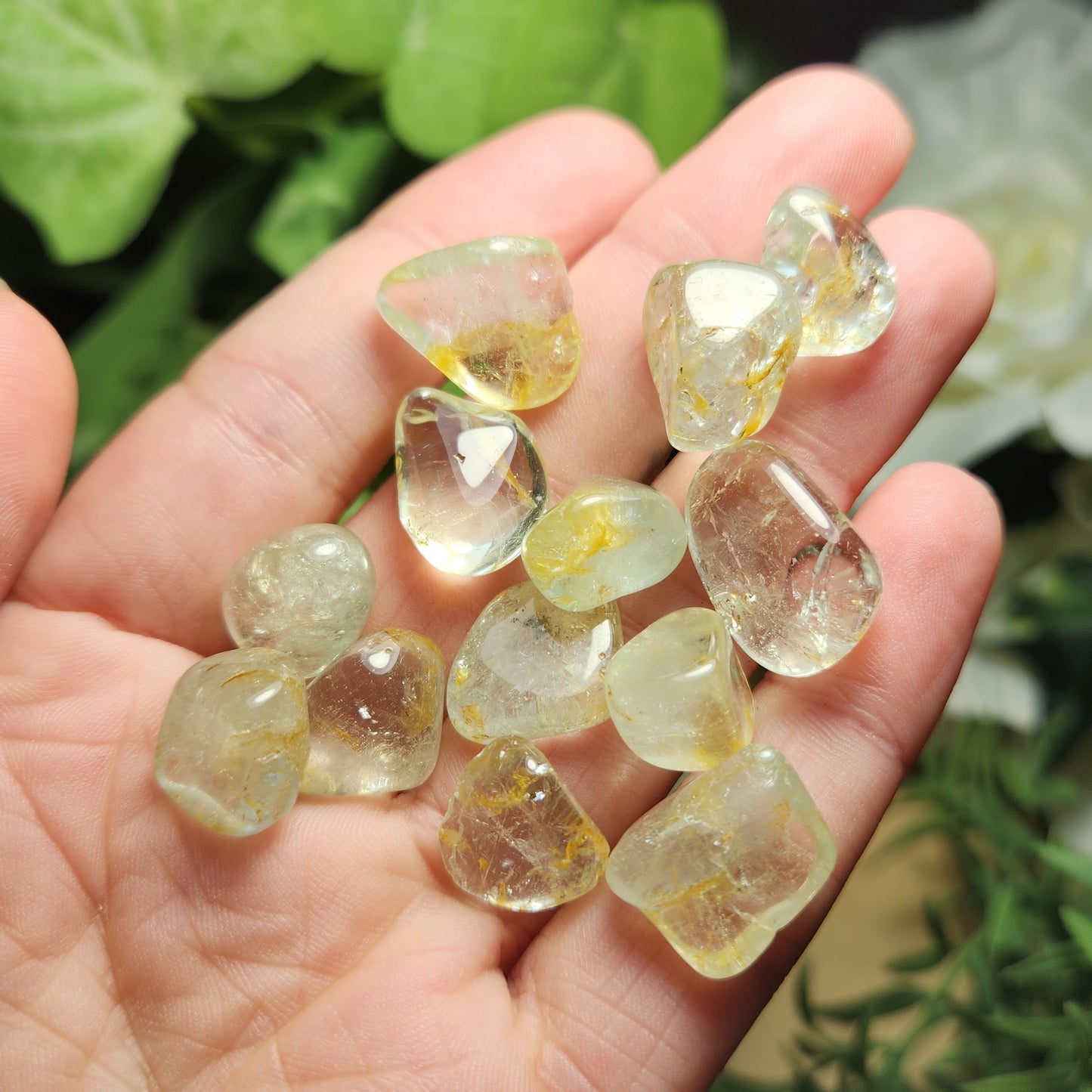 Polished Natural Topaz Crystal